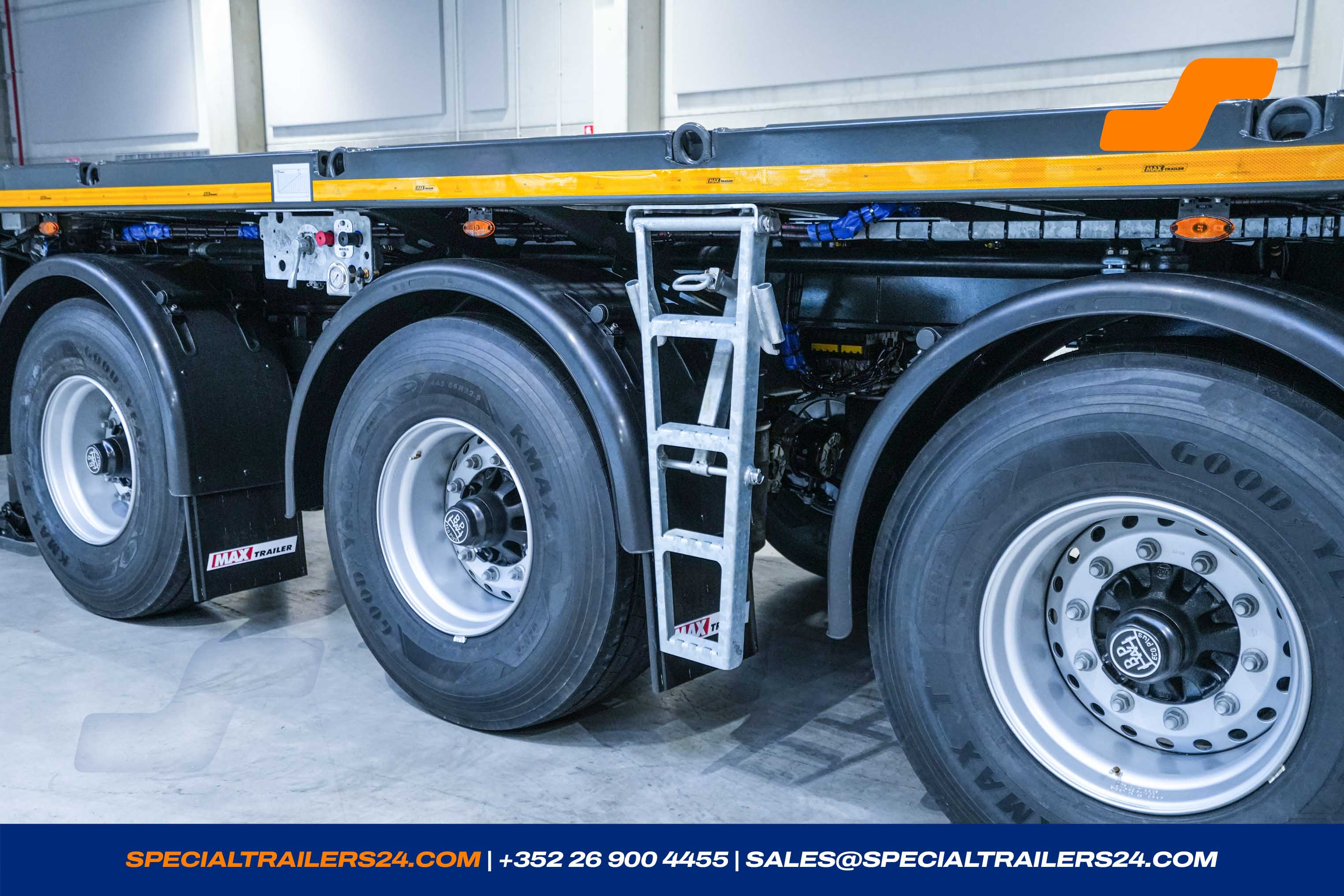 Flatbed trailer MAX Trailer MAX410 Vehicle for sale (image count prefix 17/25)