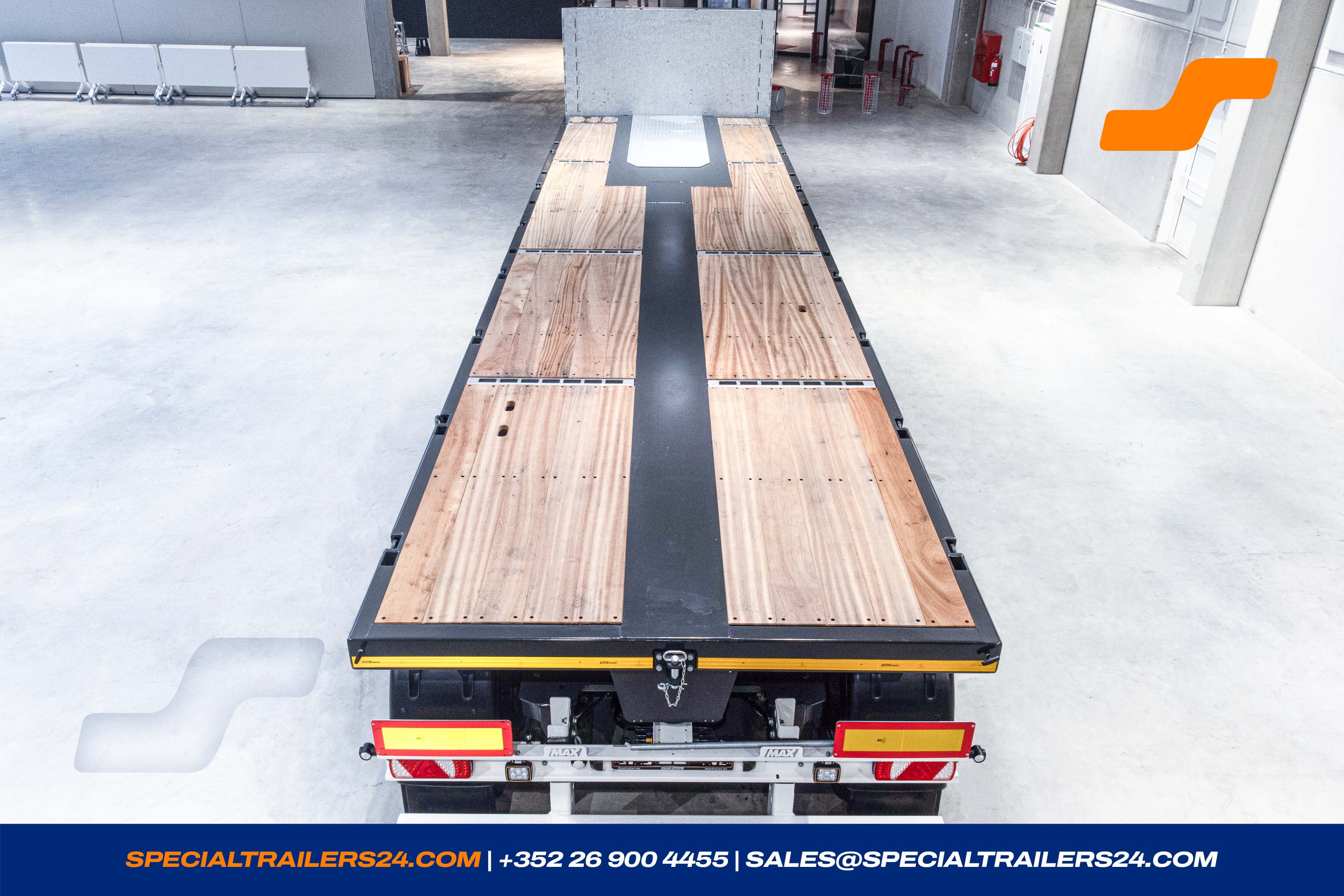 Flatbed trailer MAX Trailer MAX410 Vehicle for sale (image count prefix 20/25)