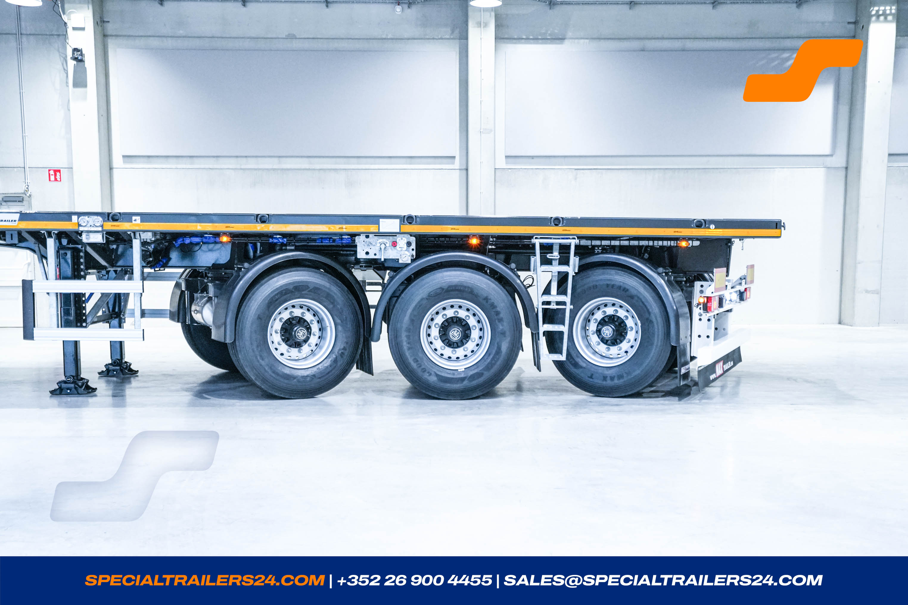 Flatbed trailer MAX Trailer MAX410 Vehicle for sale (image count prefix 25/25)