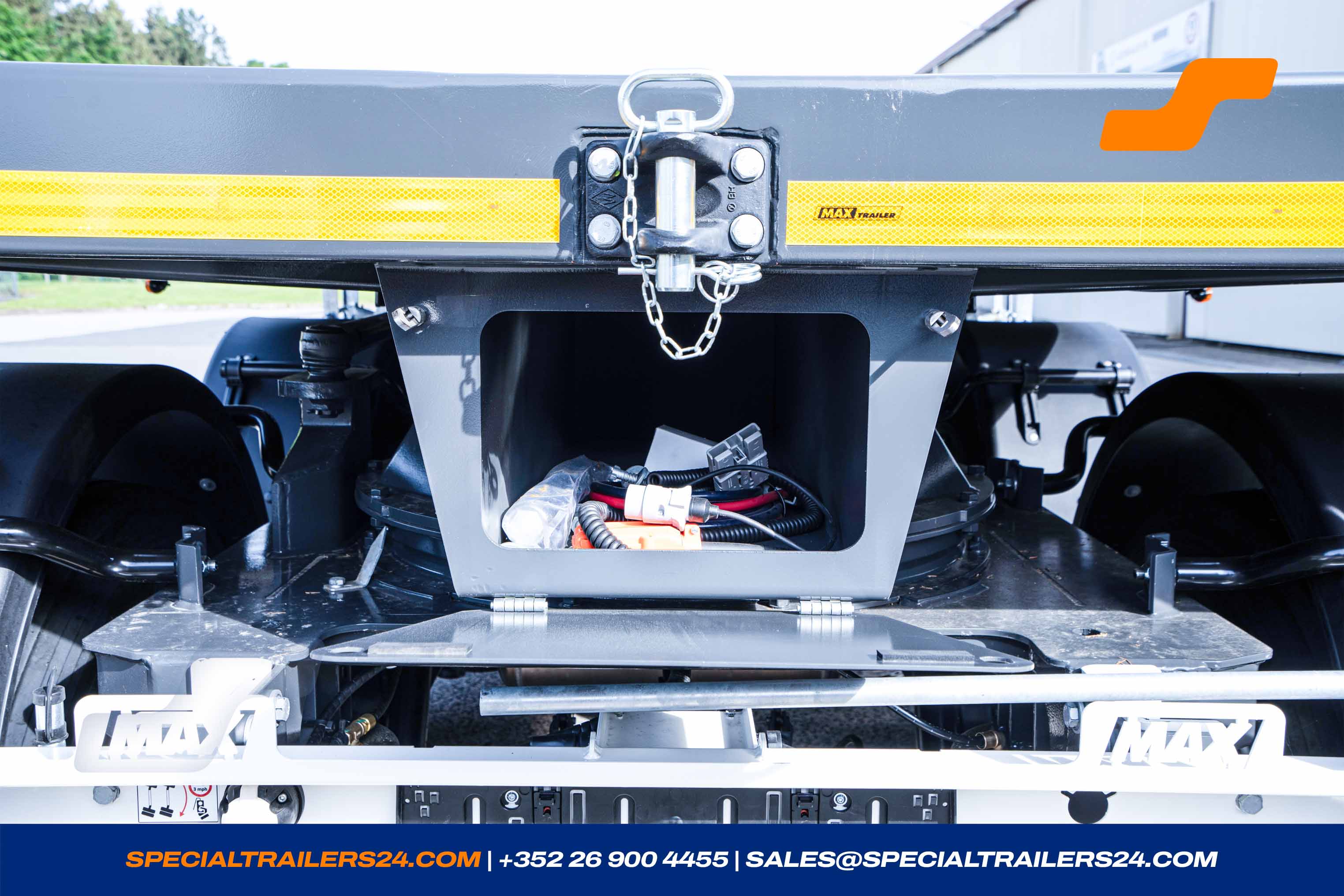 Flatbed trailer MAX Trailer MAX410 Vehicle for sale