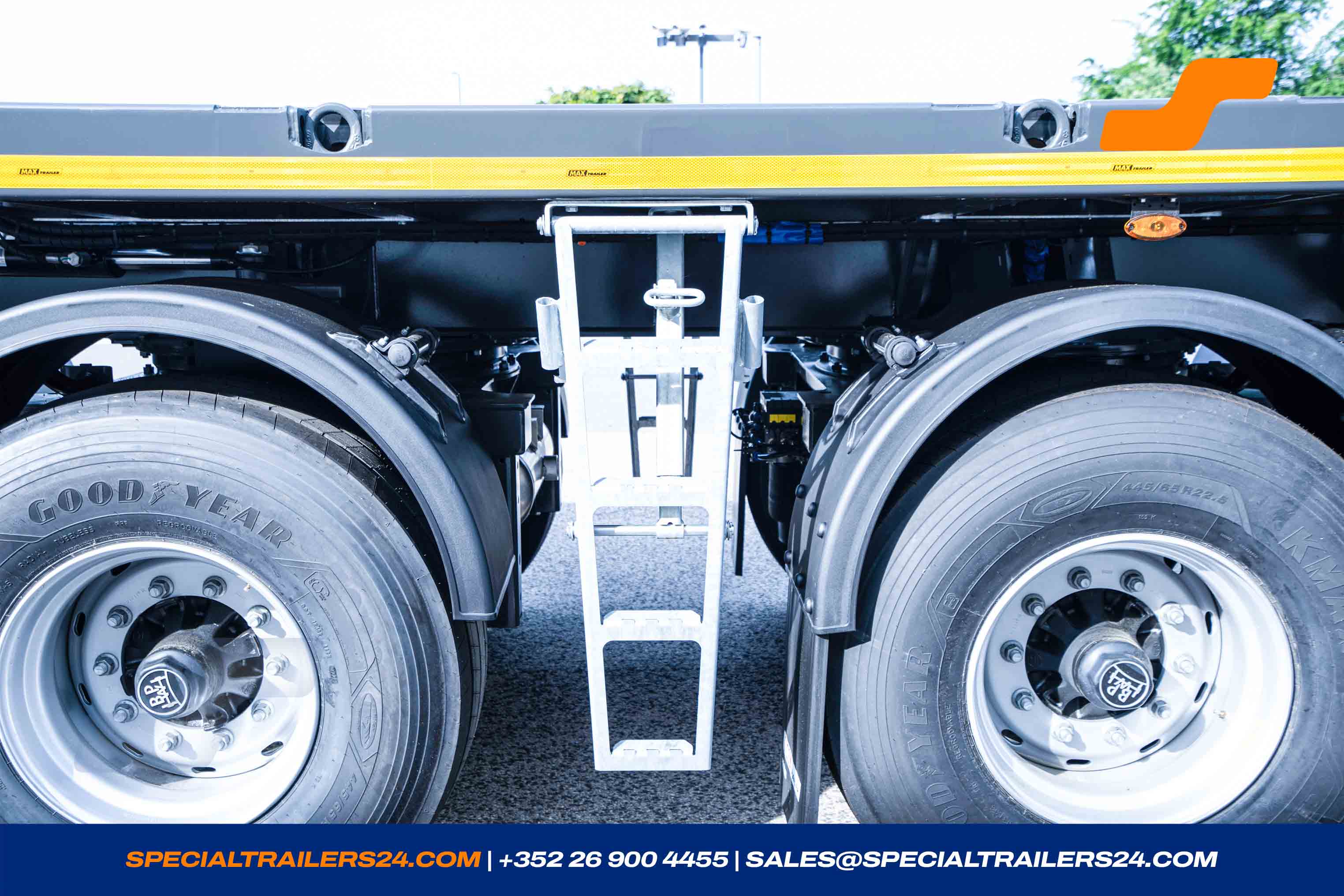 Flatbed trailer MAX Trailer MAX410 Vehicle for sale