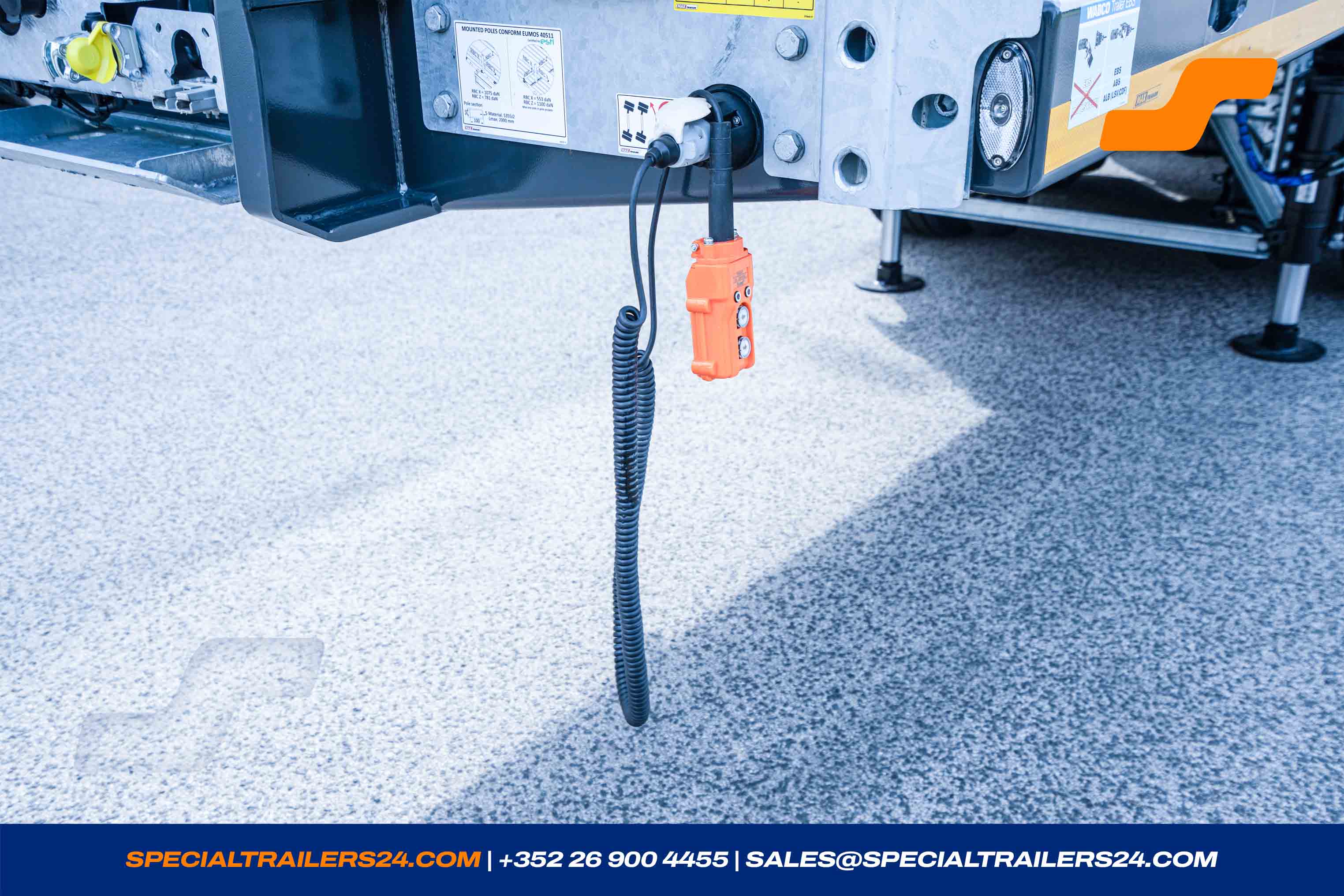 Flatbed trailer MAX Trailer MAX410 Vehicle for sale