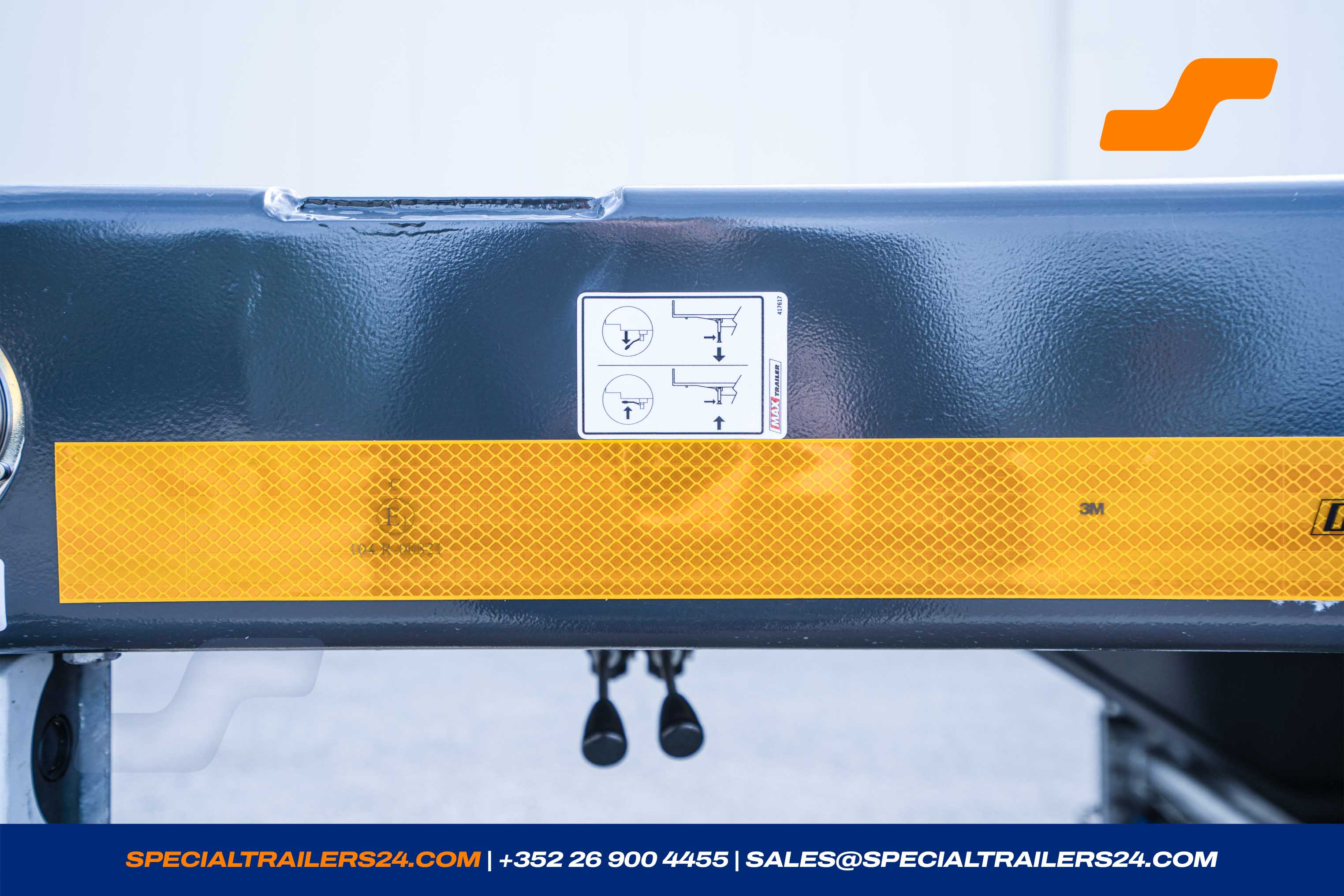 Flatbed trailer MAX Trailer MAX410 Vehicle for sale