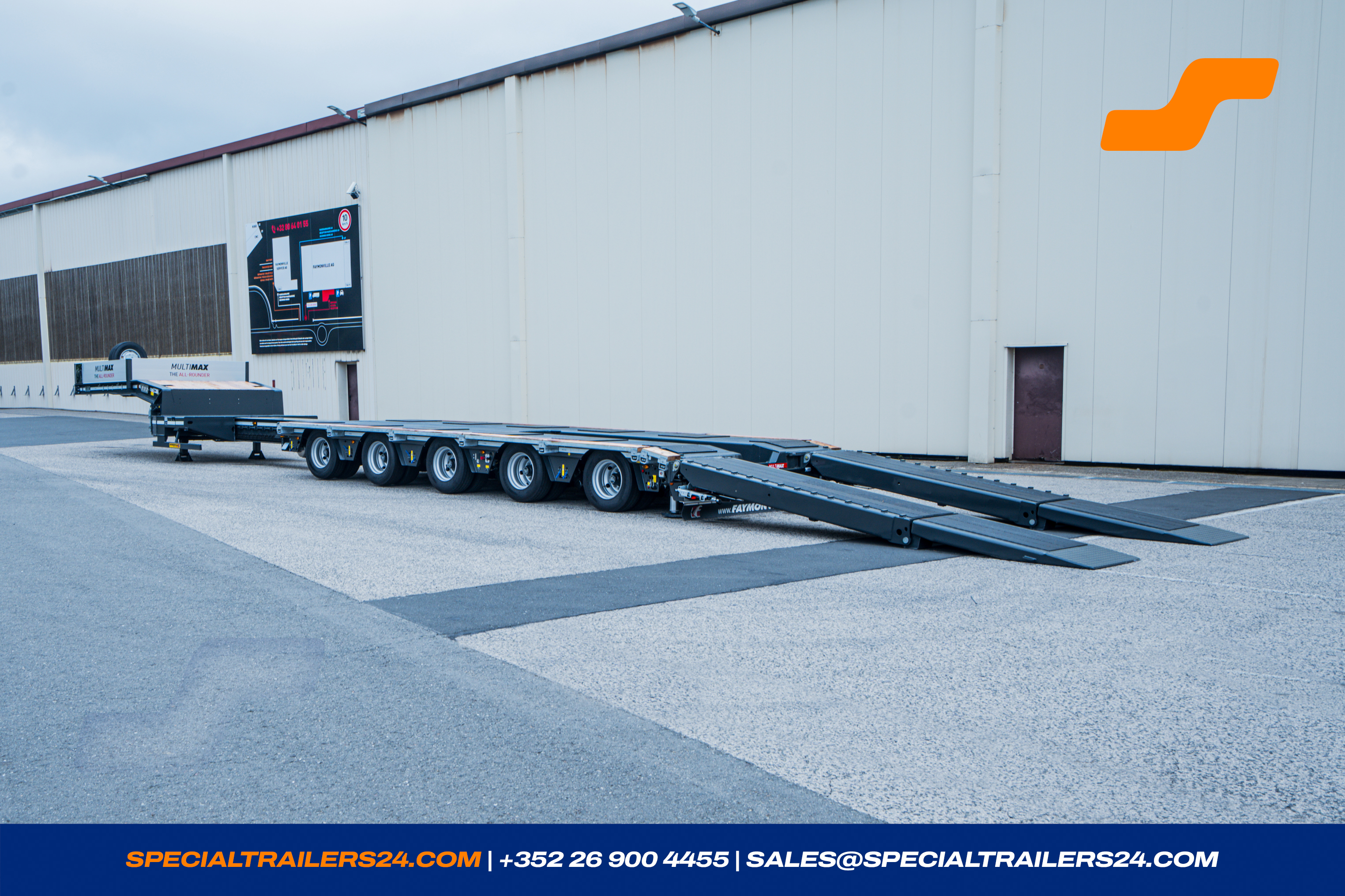 Low loader Faymonville MultiMAX Vehicle for sale (image count prefix 12/76)