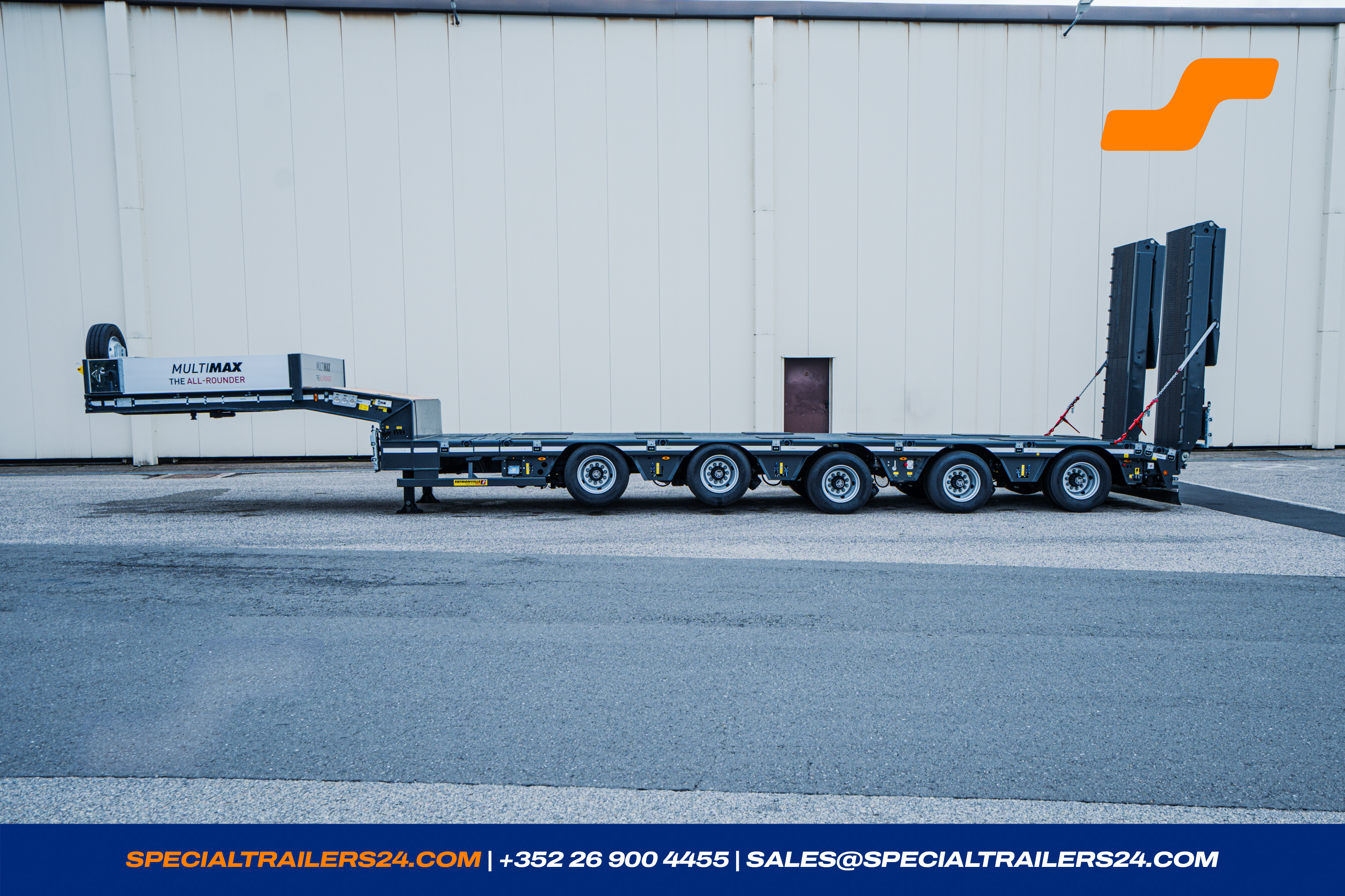 Low loader Faymonville MultiMAX Vehicle for sale (image count prefix 2/76)