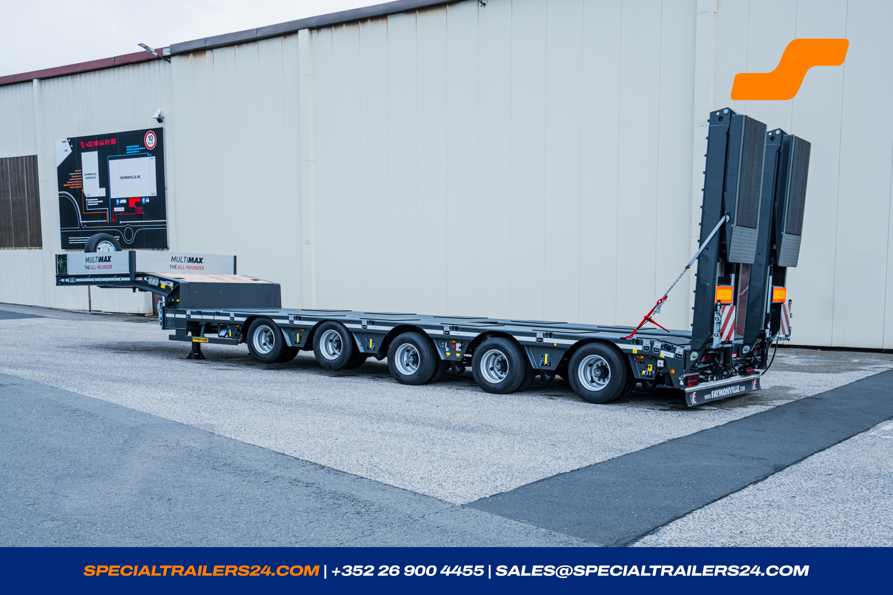 Low loader Faymonville MultiMAX Vehicle for sale (image count prefix 10/76)