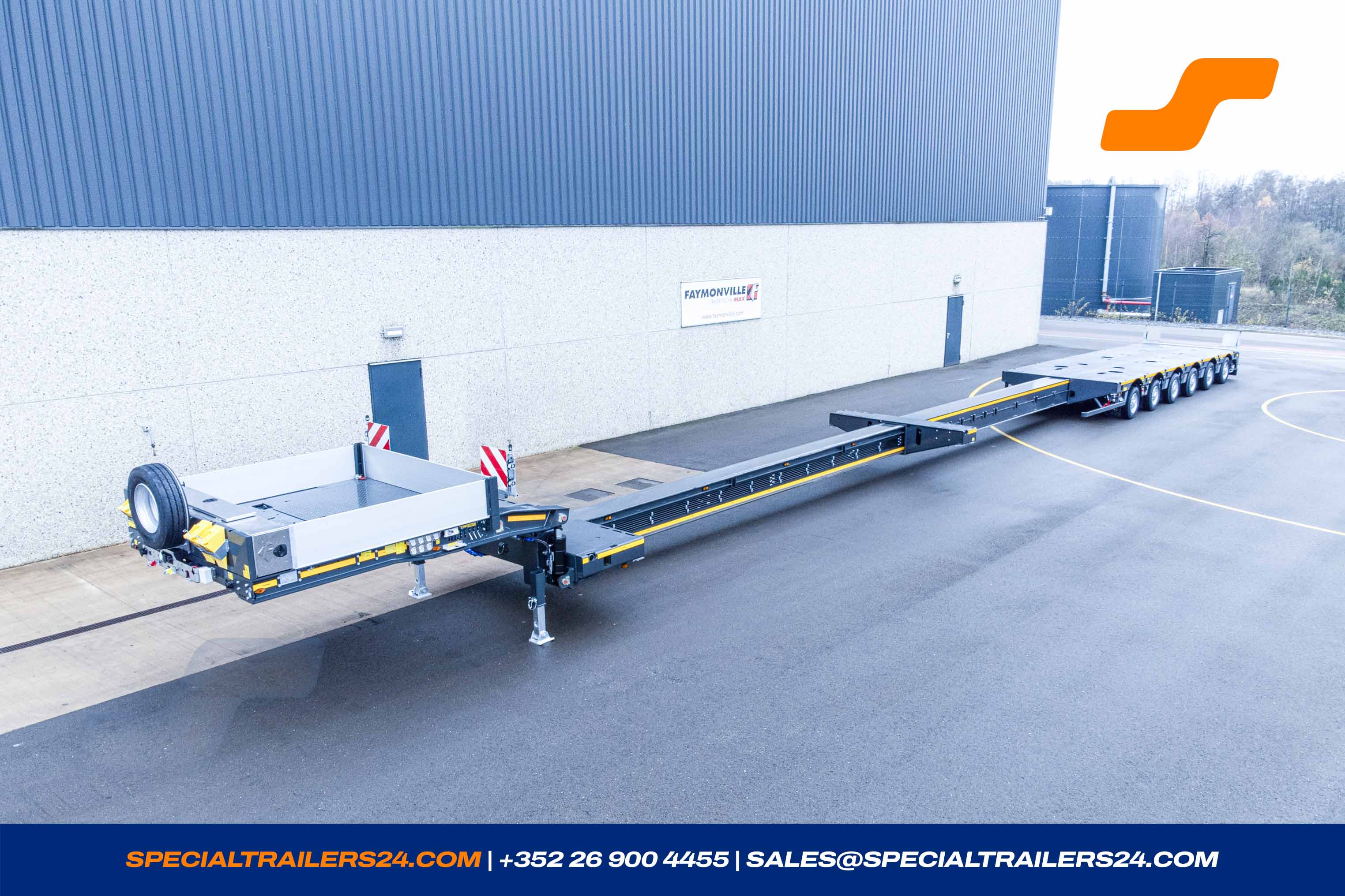 Low loader Faymonville MultiMAX-PA-X Vehicle for sale