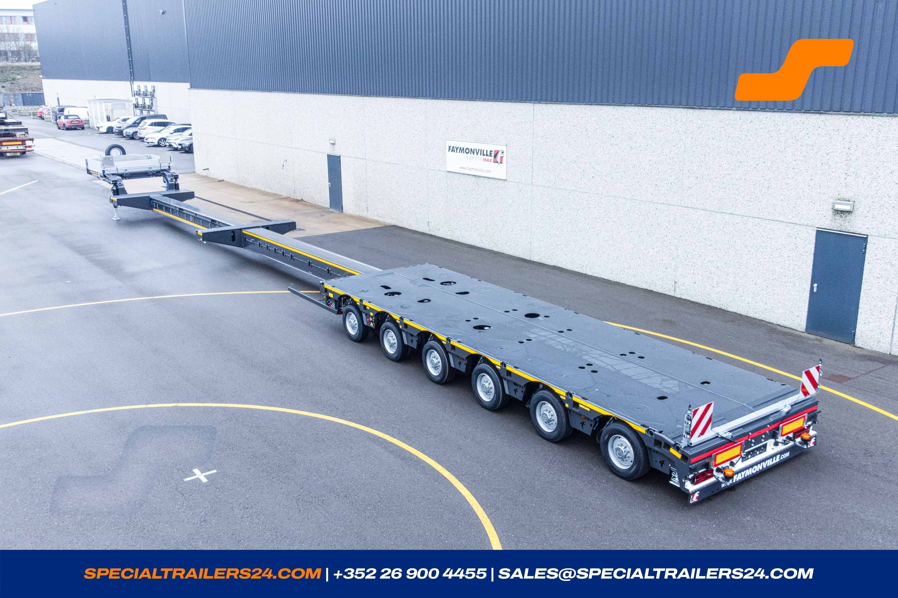 Low loader Faymonville MultiMAX-PA-X Vehicle for sale