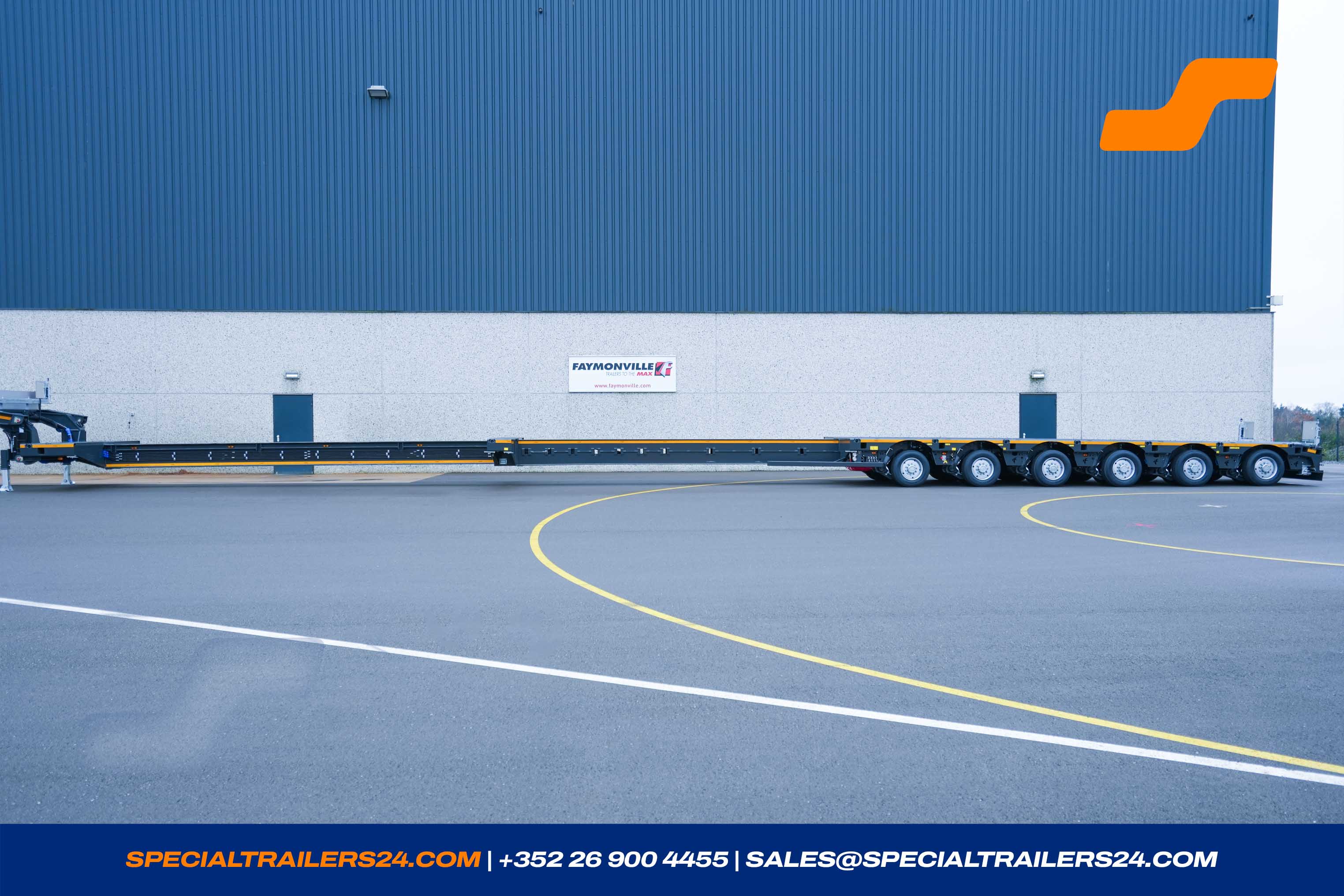 Low loader Faymonville MultiMAX-PA-X Vehicle for sale