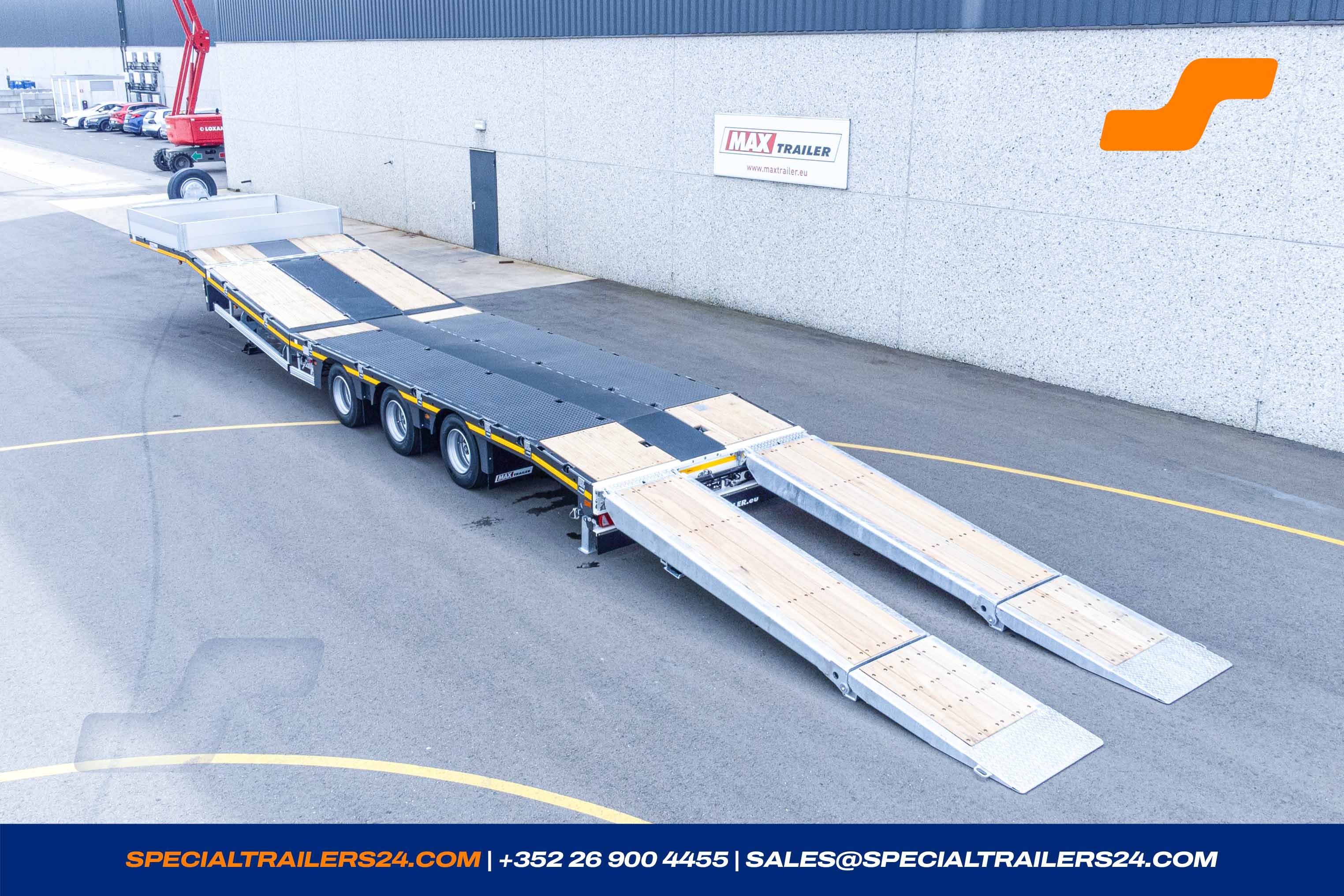 Low loader MAX Trailer MAX100 Vehicle for sale