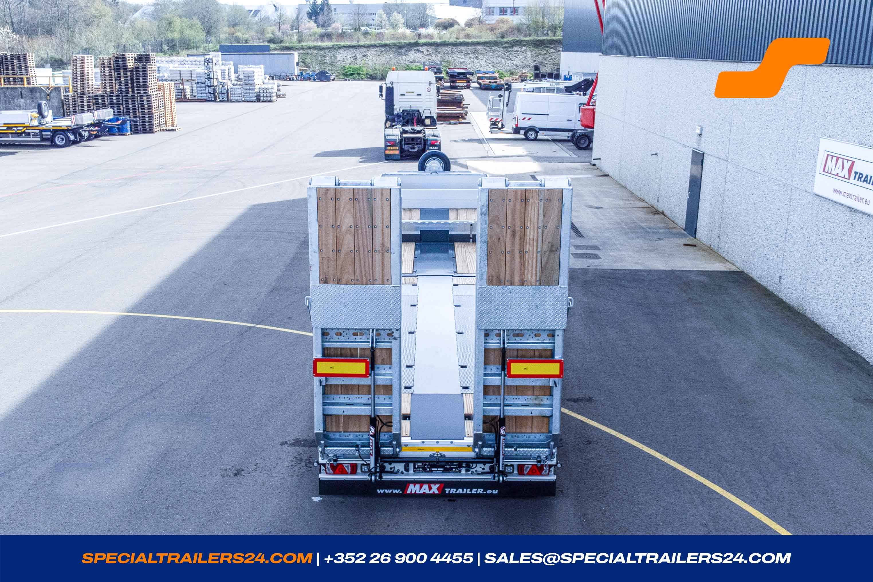 Low loader MAX Trailer MAX100 Vehicle for sale