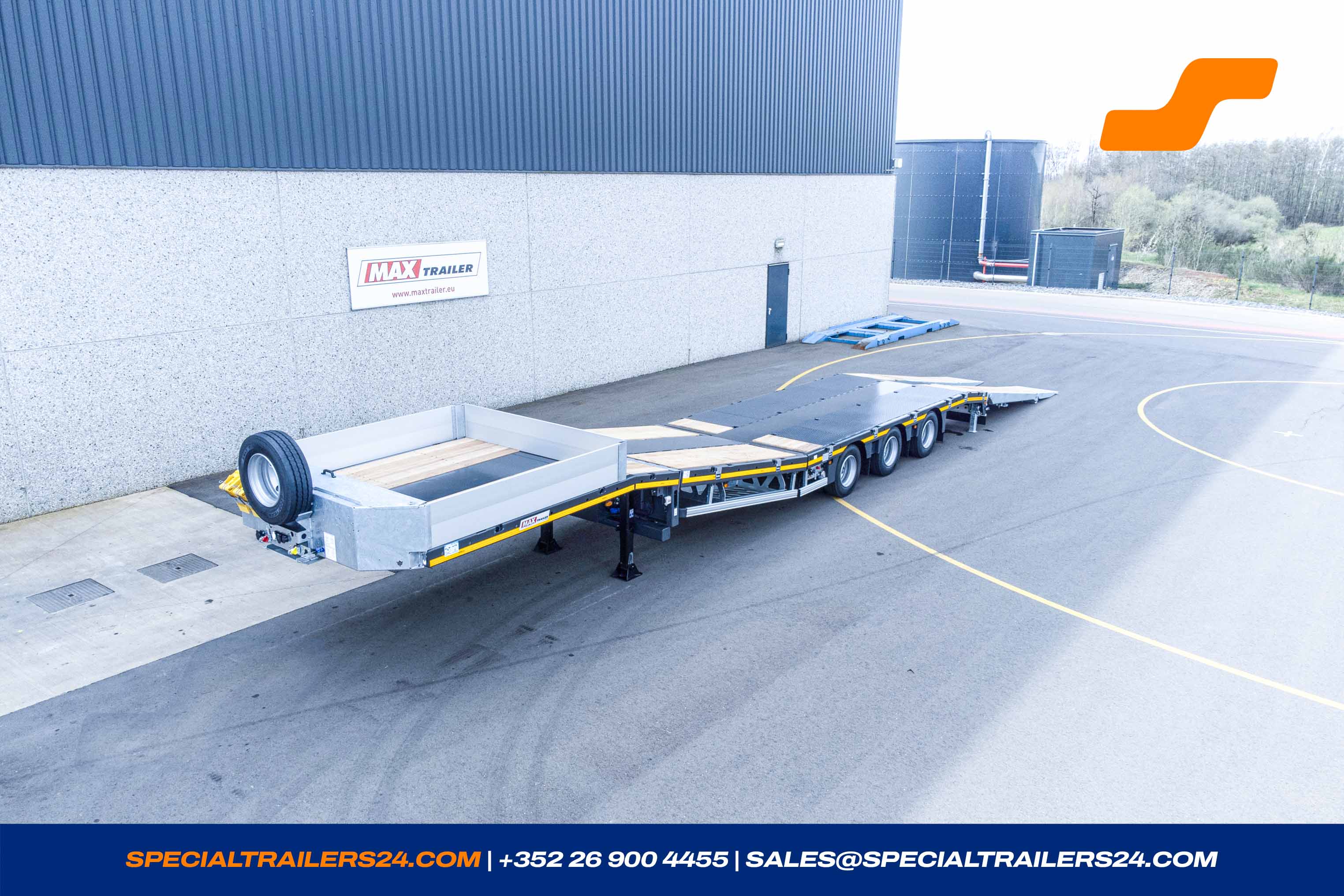 Low loader MAX Trailer MAX100 Vehicle for sale