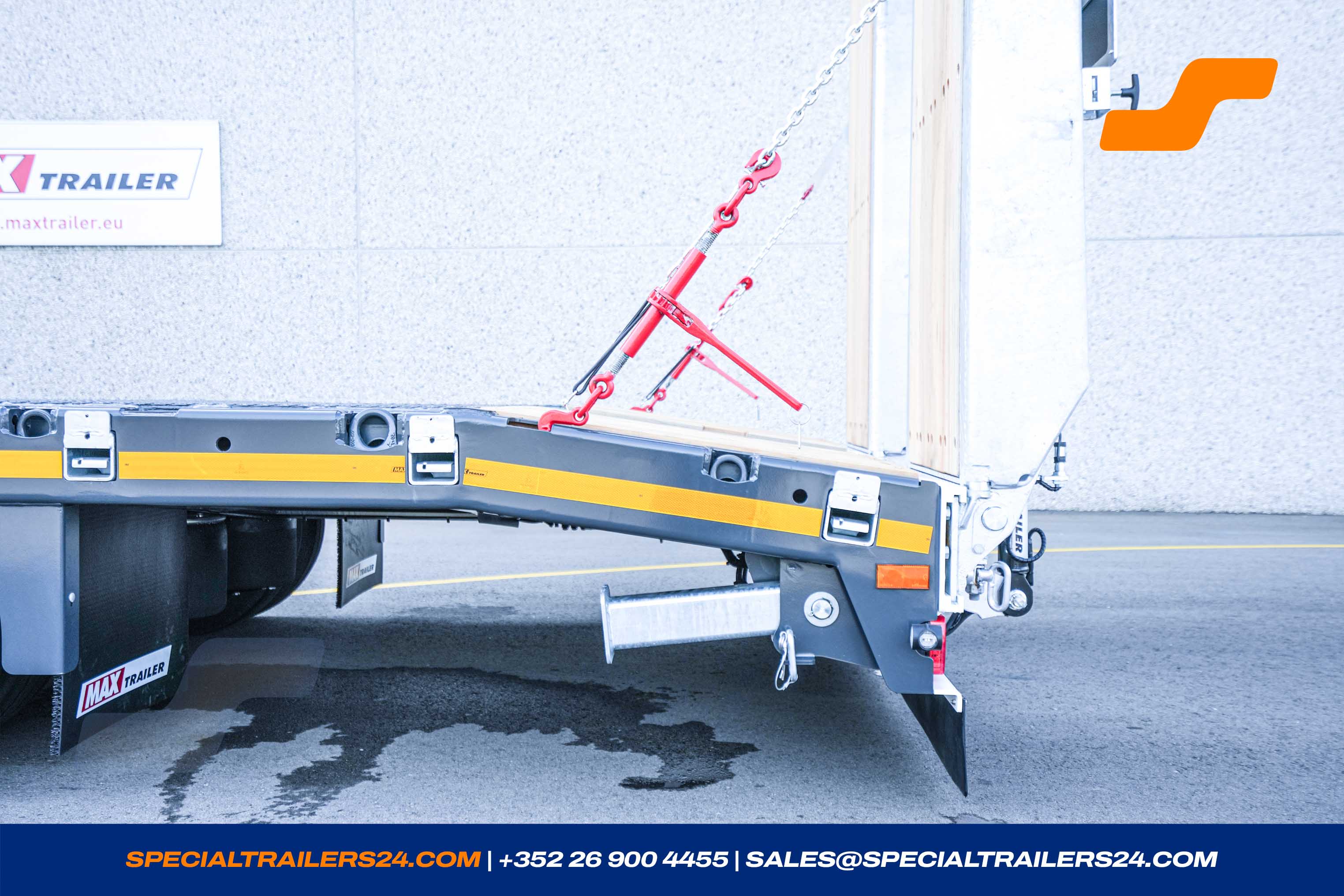 Low loader MAX Trailer MAX100 Vehicle for sale