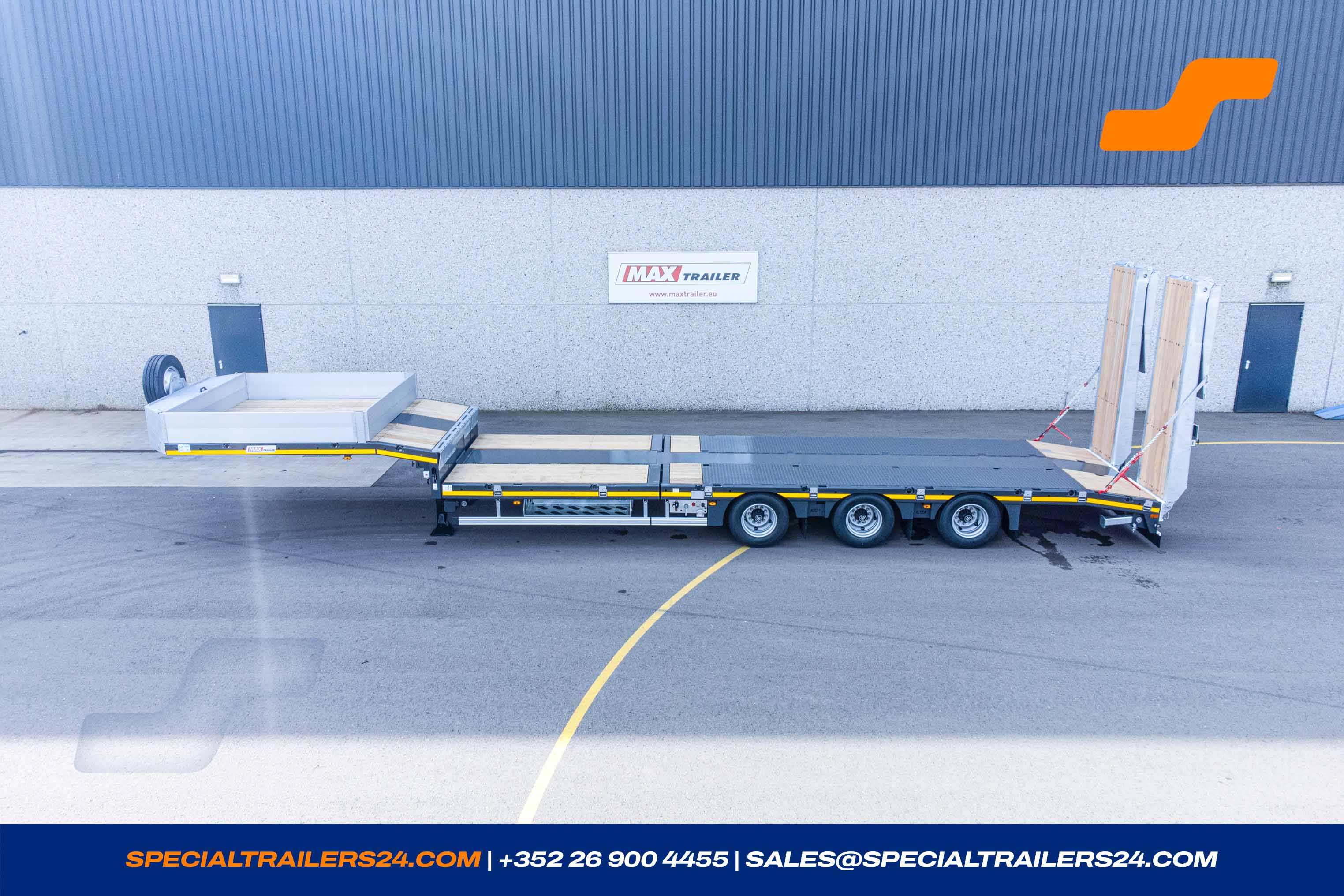 Low loader MAX Trailer MAX100 Vehicle for sale
