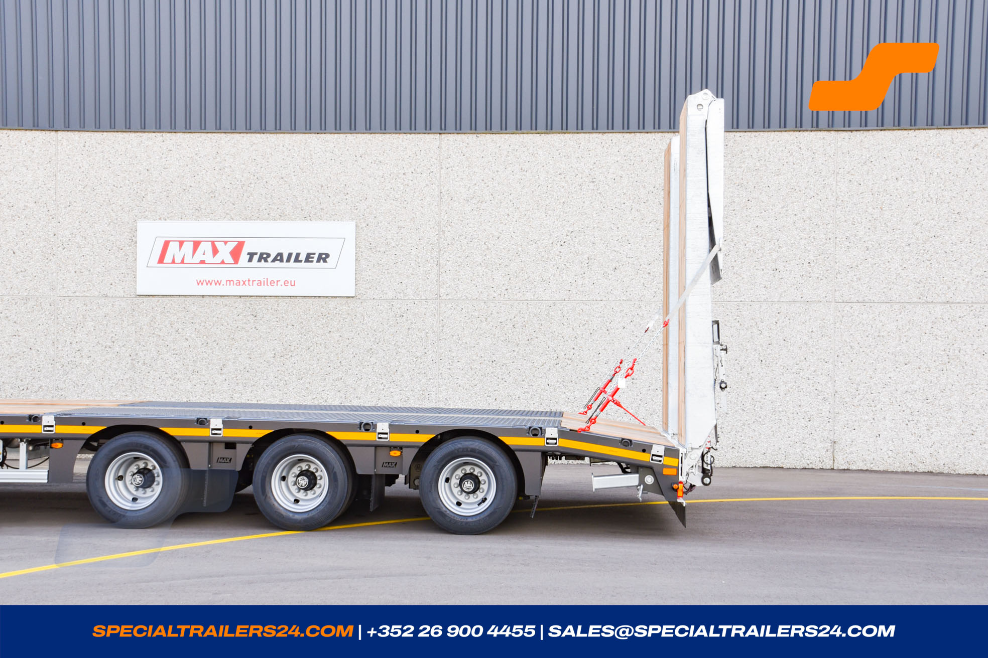 Low loader MAX Trailer MAX100 Vehicle for sale