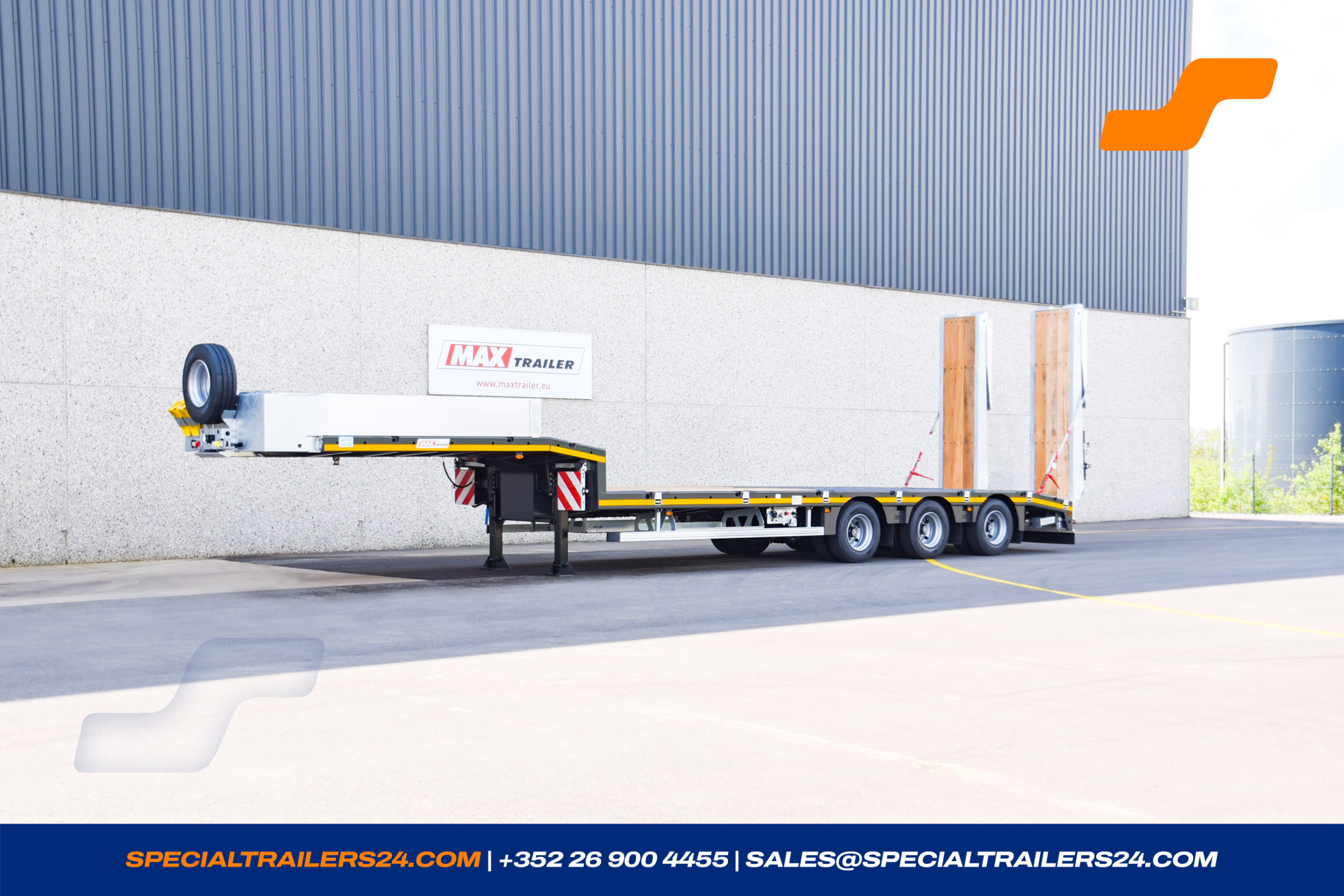 Low loader MAX Trailer MAX100 Vehicle for sale
