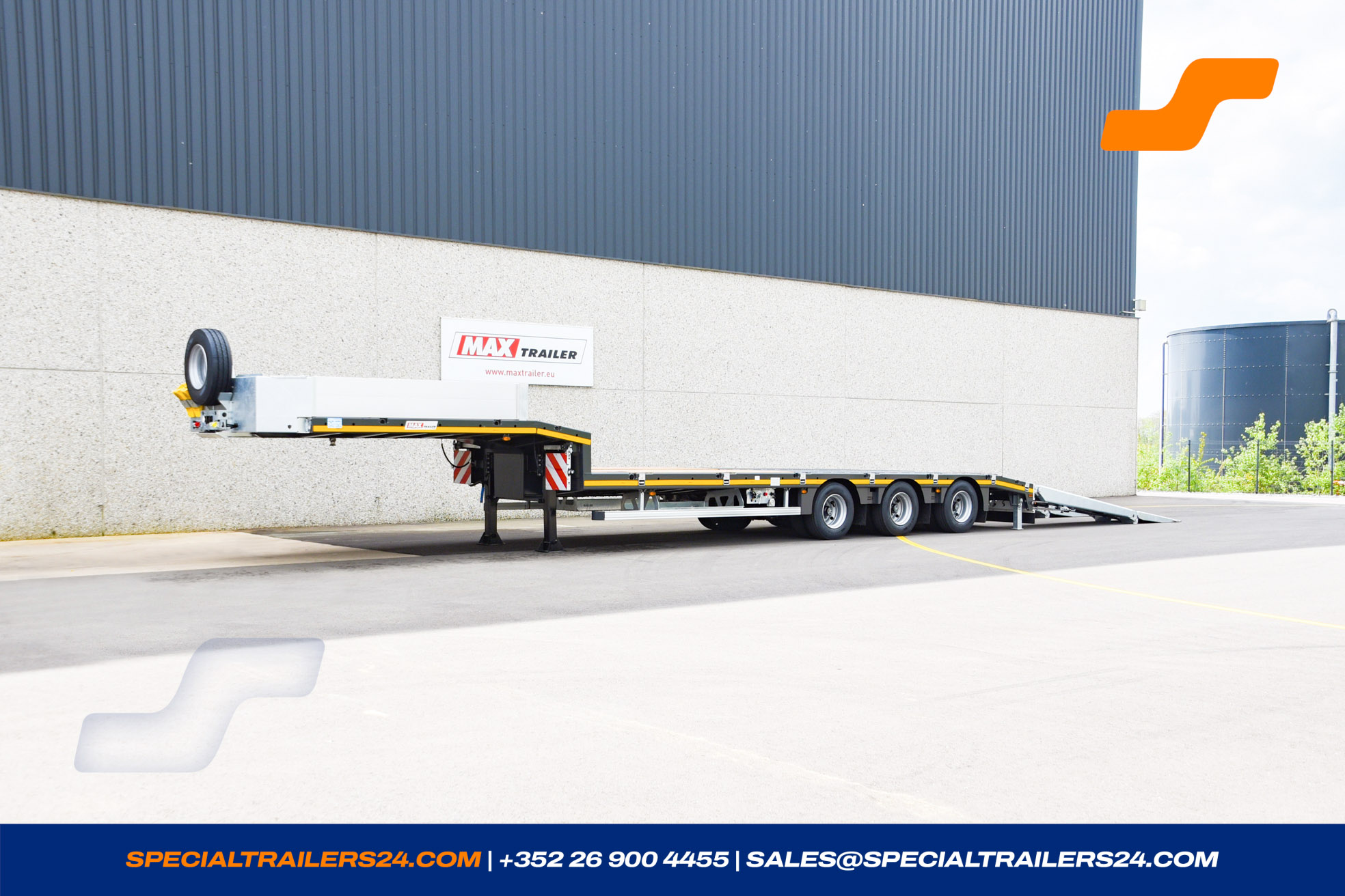 Low loader MAX Trailer MAX100 Vehicle for sale