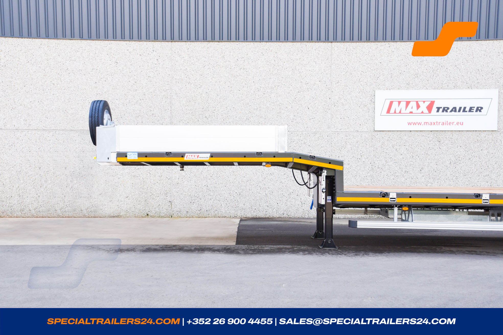 Low loader MAX Trailer MAX100 Vehicle for sale