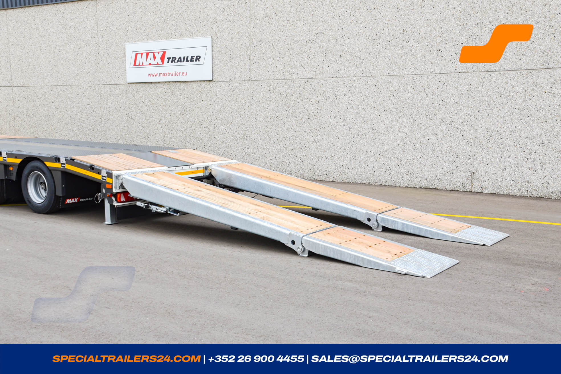 Low loader MAX Trailer MAX100 Vehicle for sale