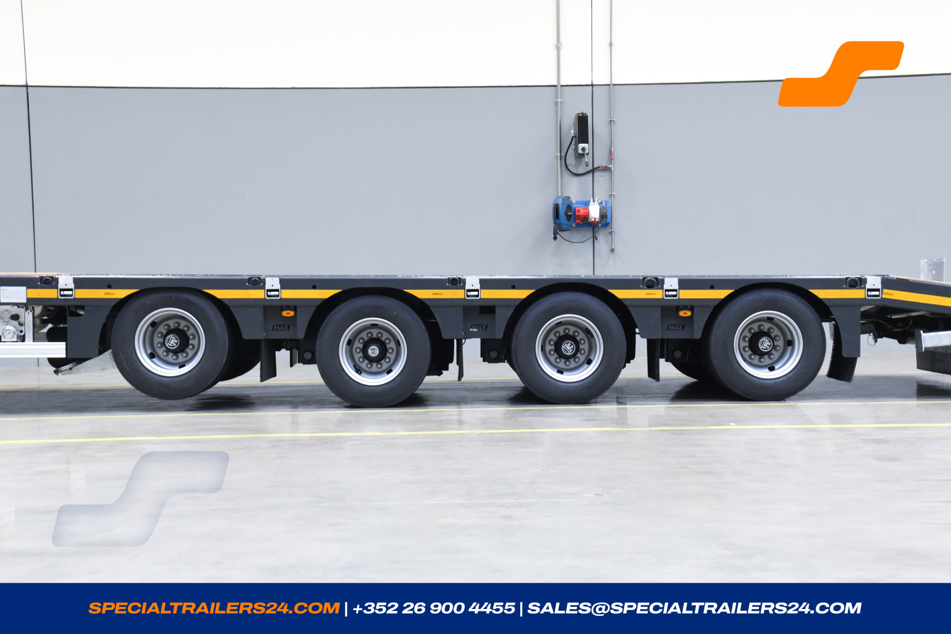 Low loader MAX Trailer MAX100 Vehicle for sale