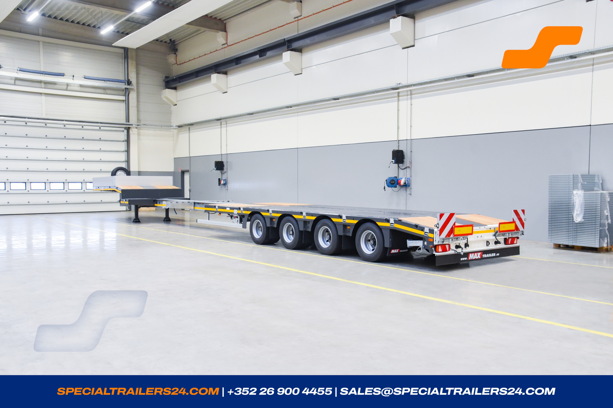 Low loader MAX Trailer MAX100 Vehicle for sale