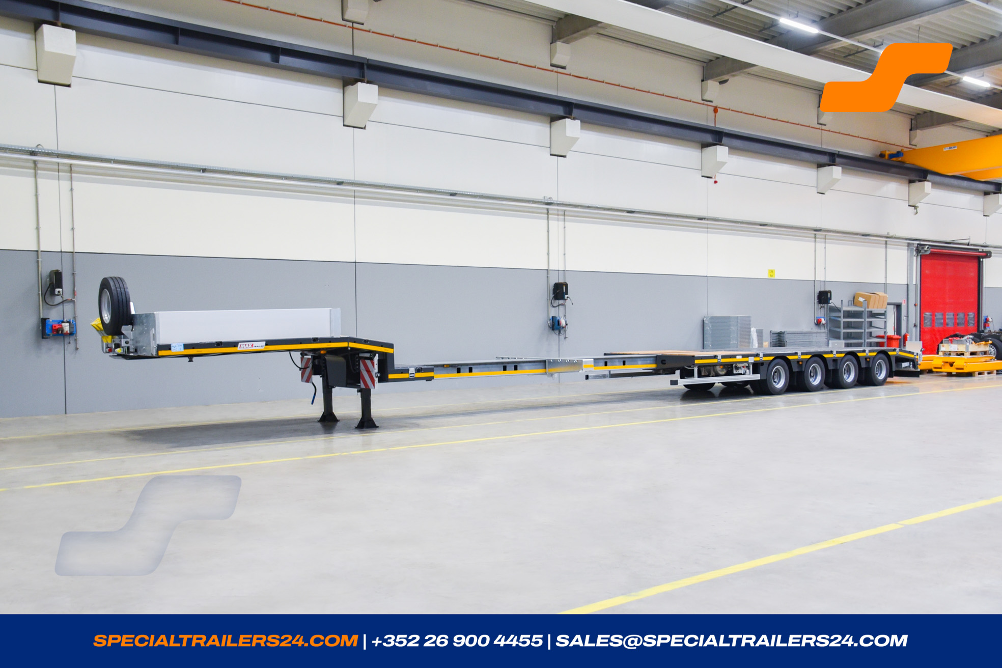 Low loader MAX Trailer MAX100 Vehicle for sale