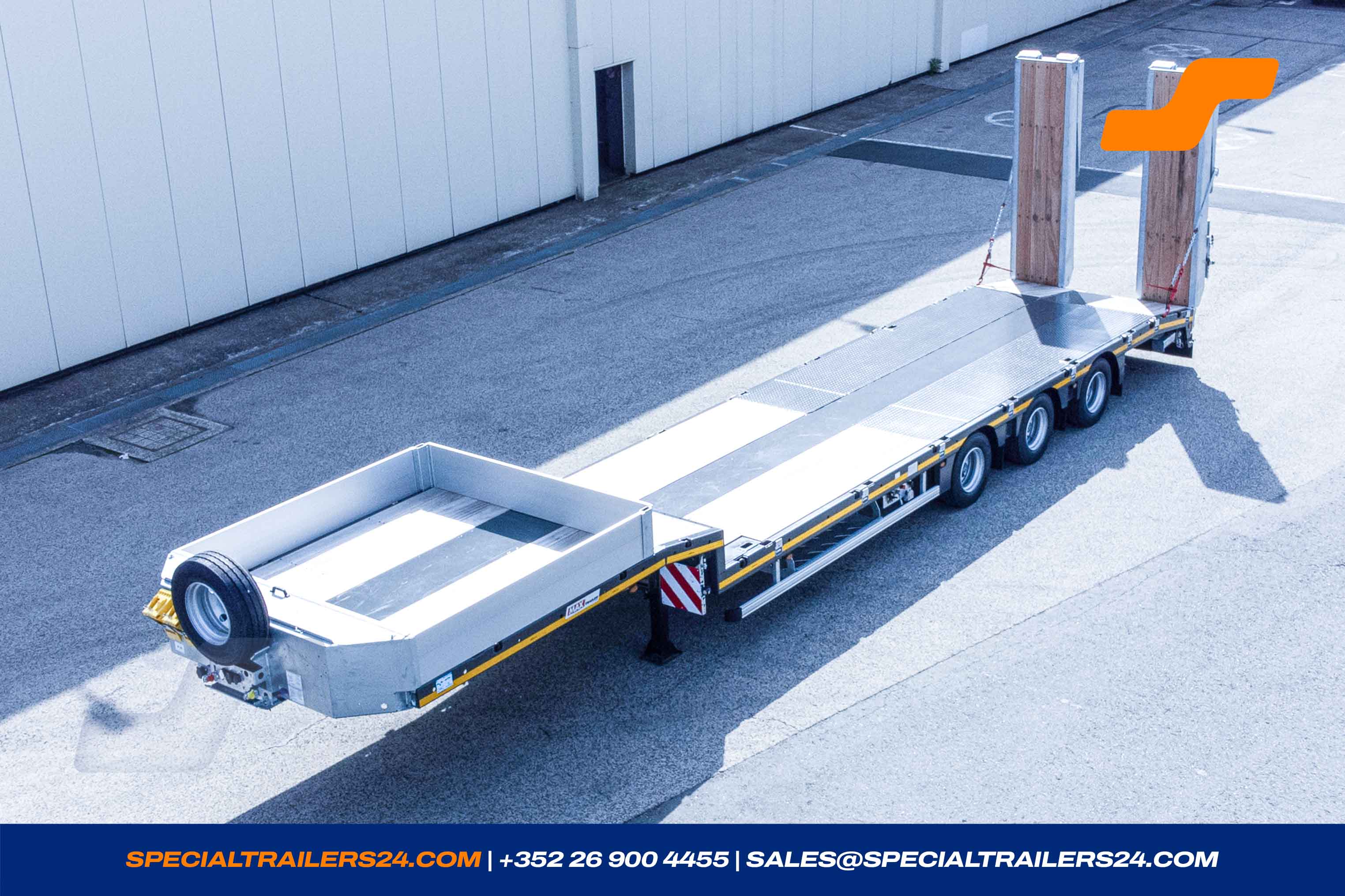 Low loader MAX Trailer MAX100 Vehicle for sale