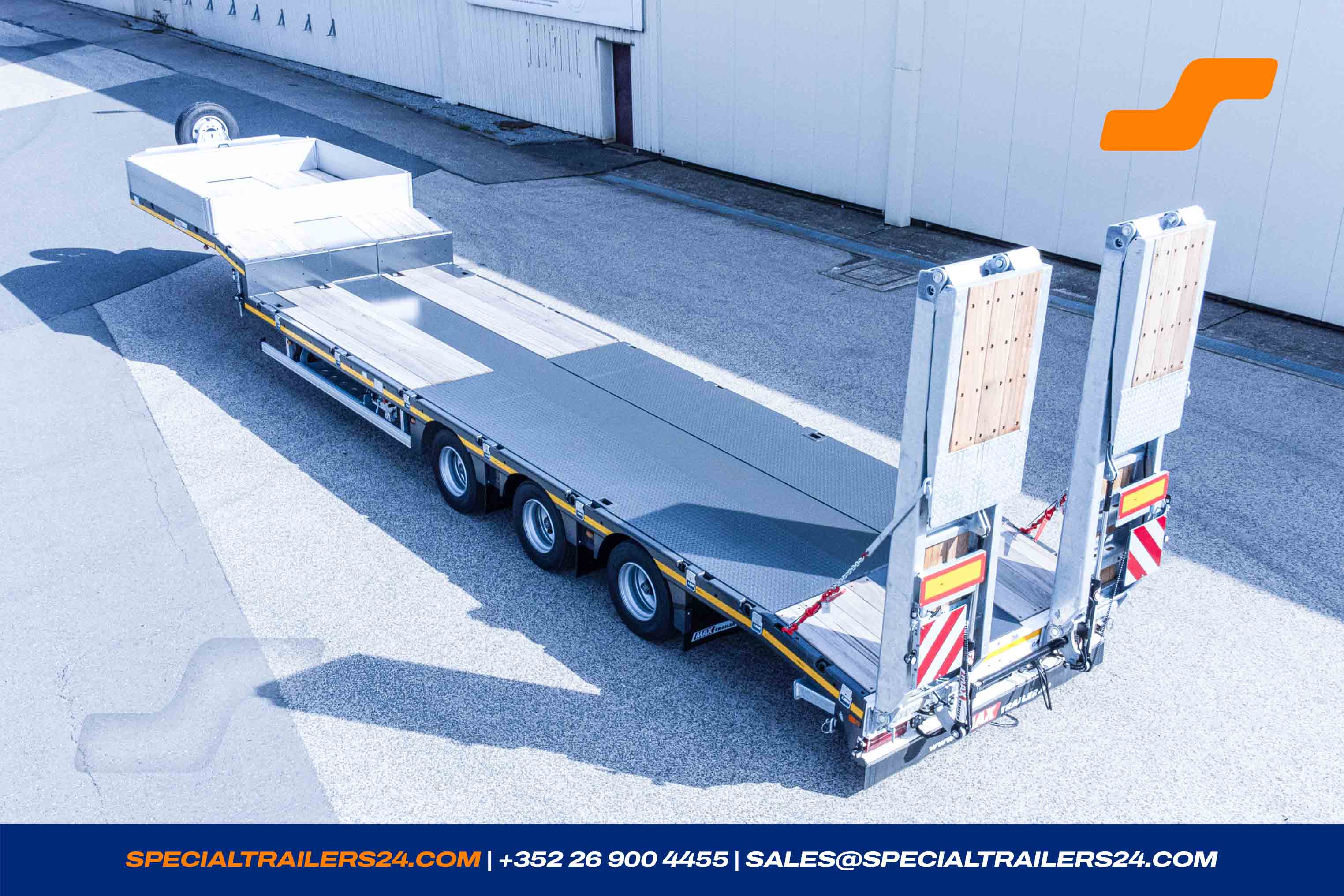 Low loader MAX Trailer MAX100 Vehicle for sale
