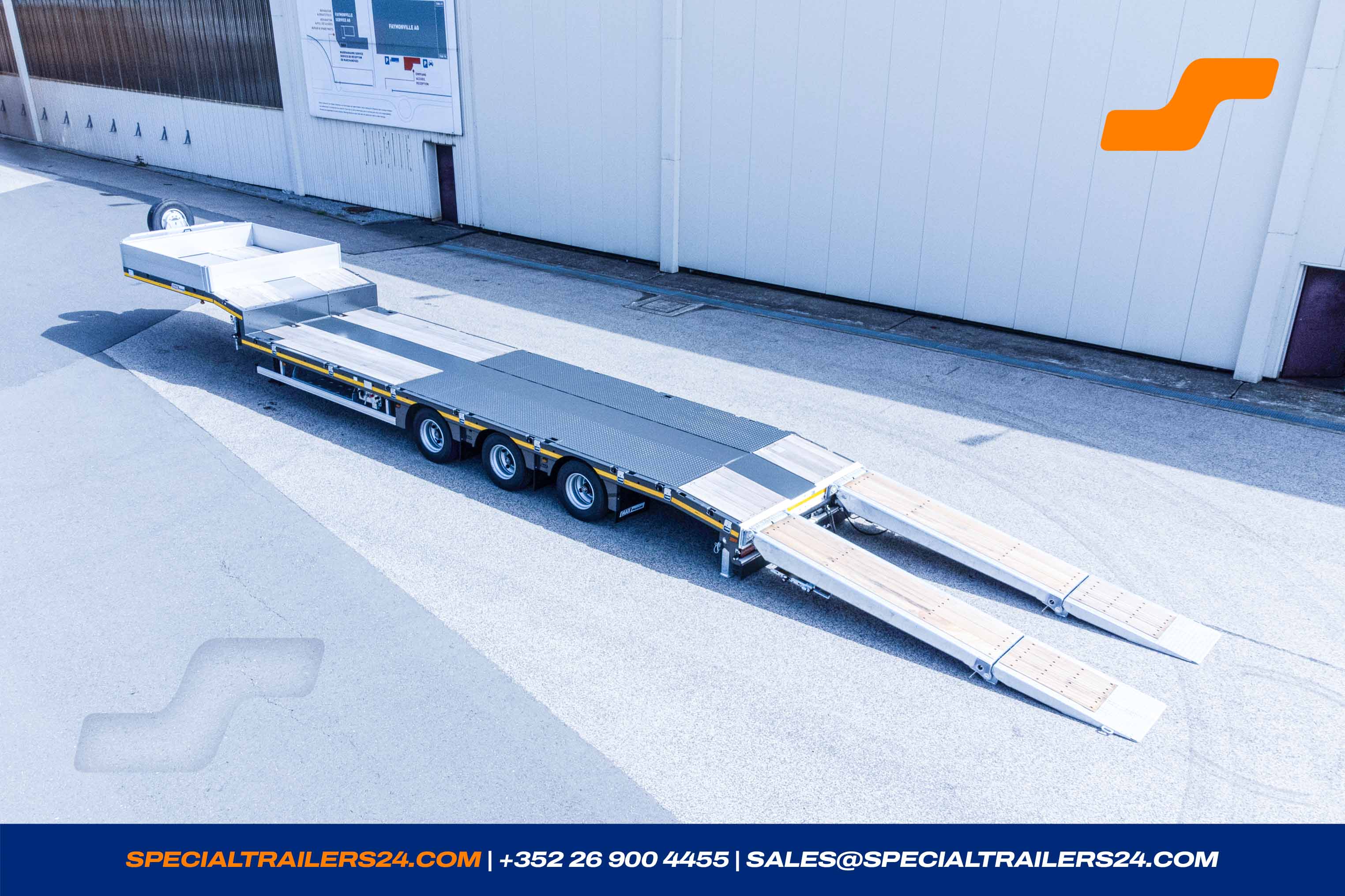 Low loader MAX Trailer MAX100 Vehicle for sale