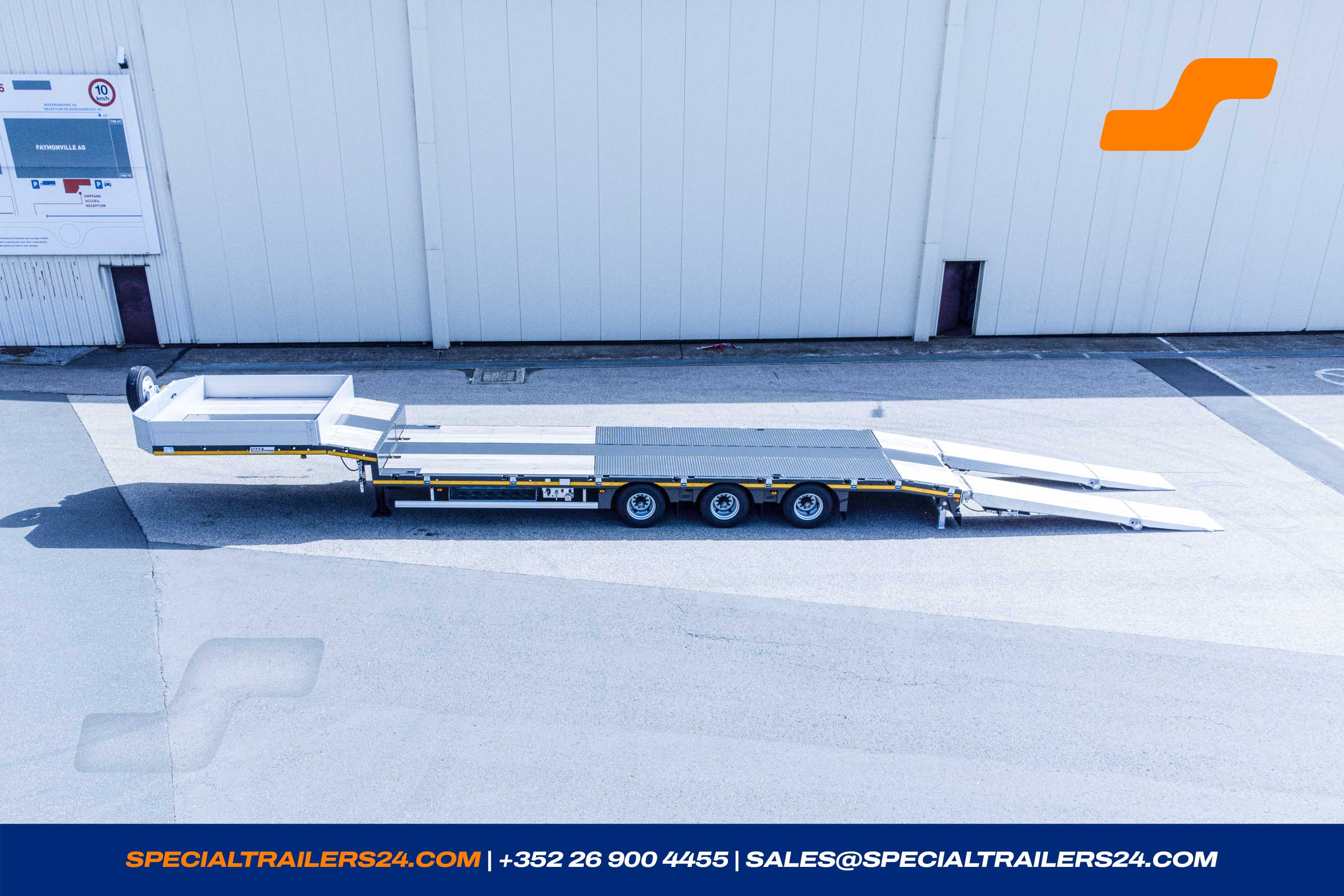 Low loader MAX Trailer MAX100 Vehicle for sale