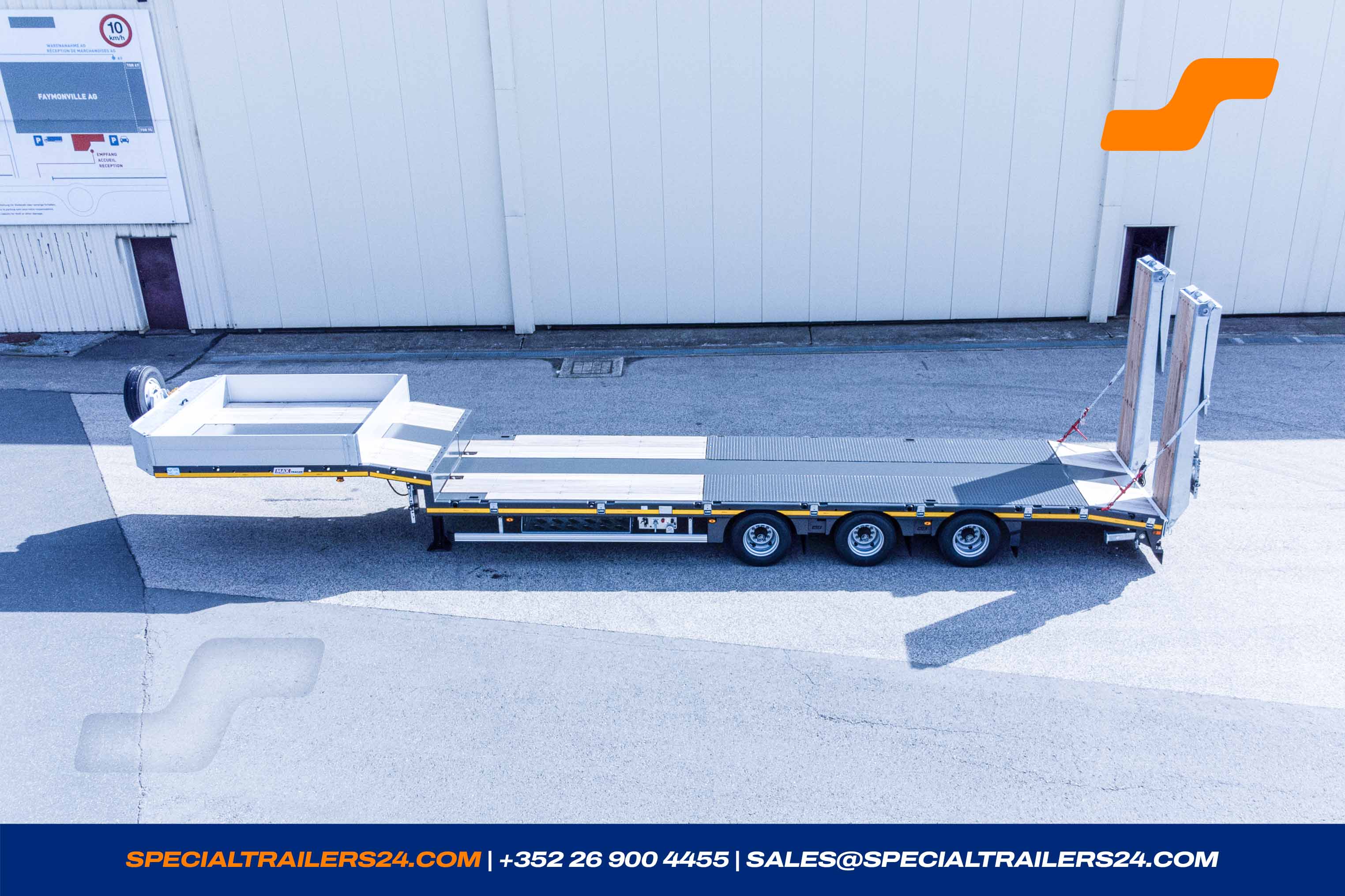 Low loader MAX Trailer MAX100 Vehicle for sale