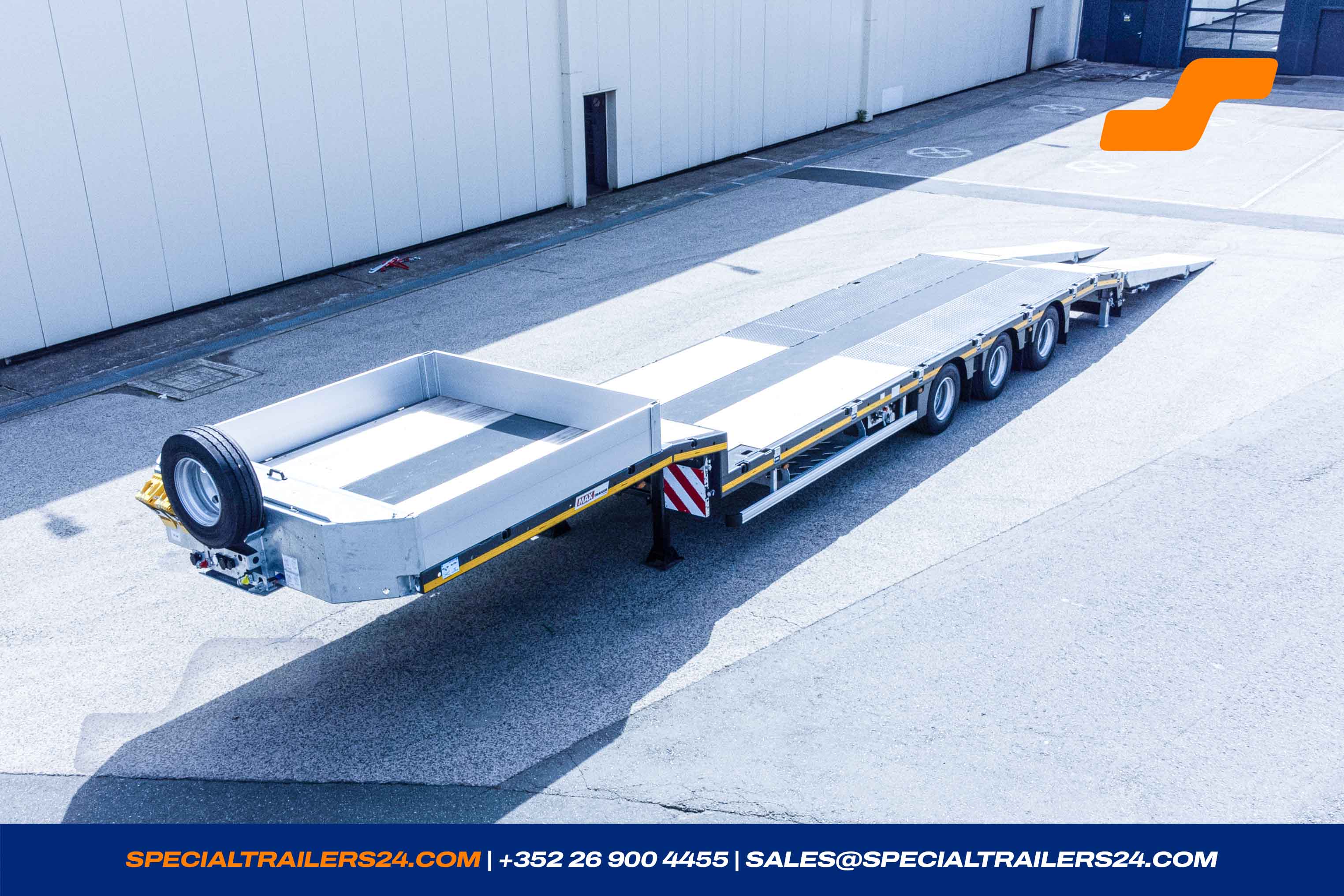 Low loader MAX Trailer MAX100 Vehicle for sale