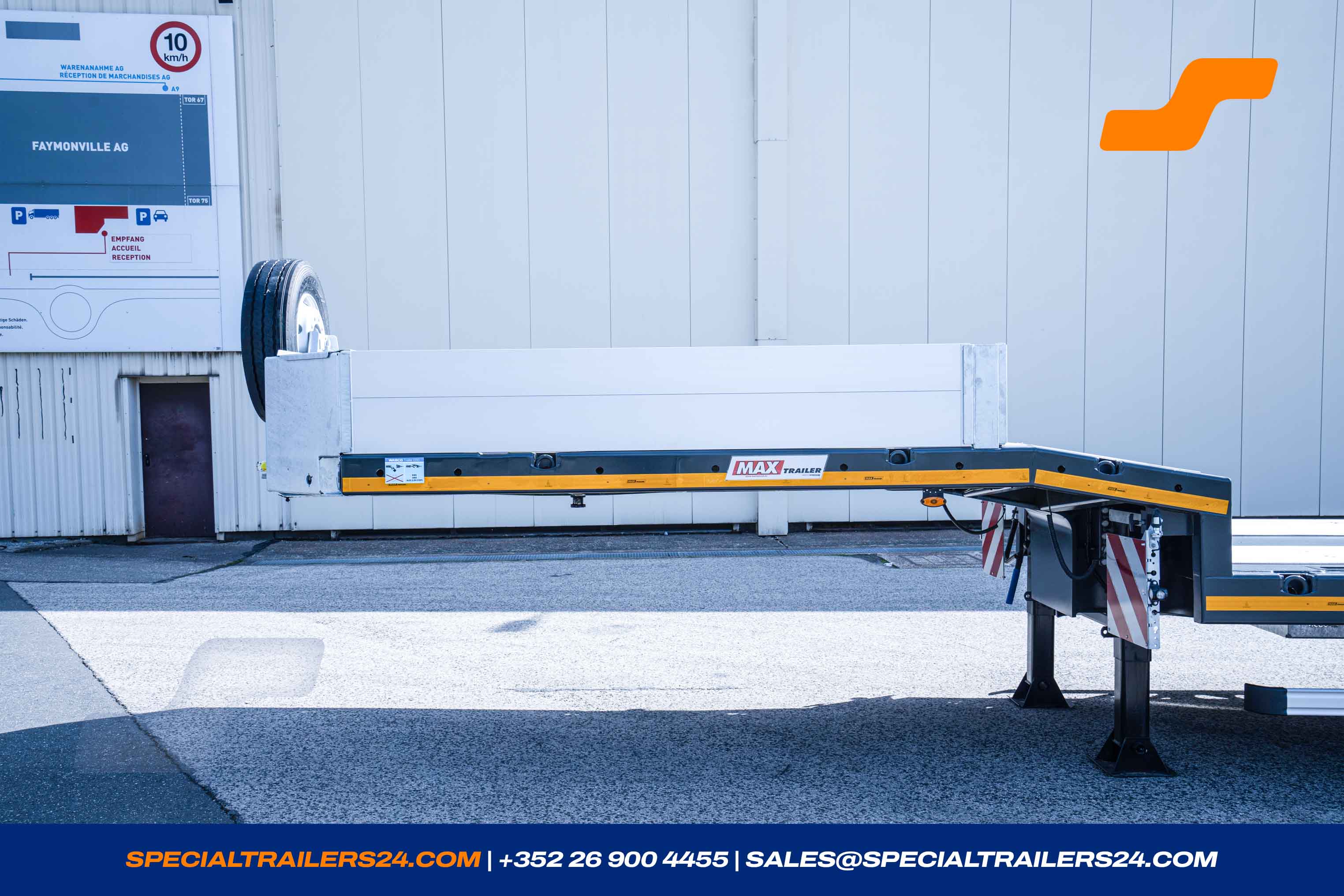 Low loader MAX Trailer MAX100 Vehicle for sale