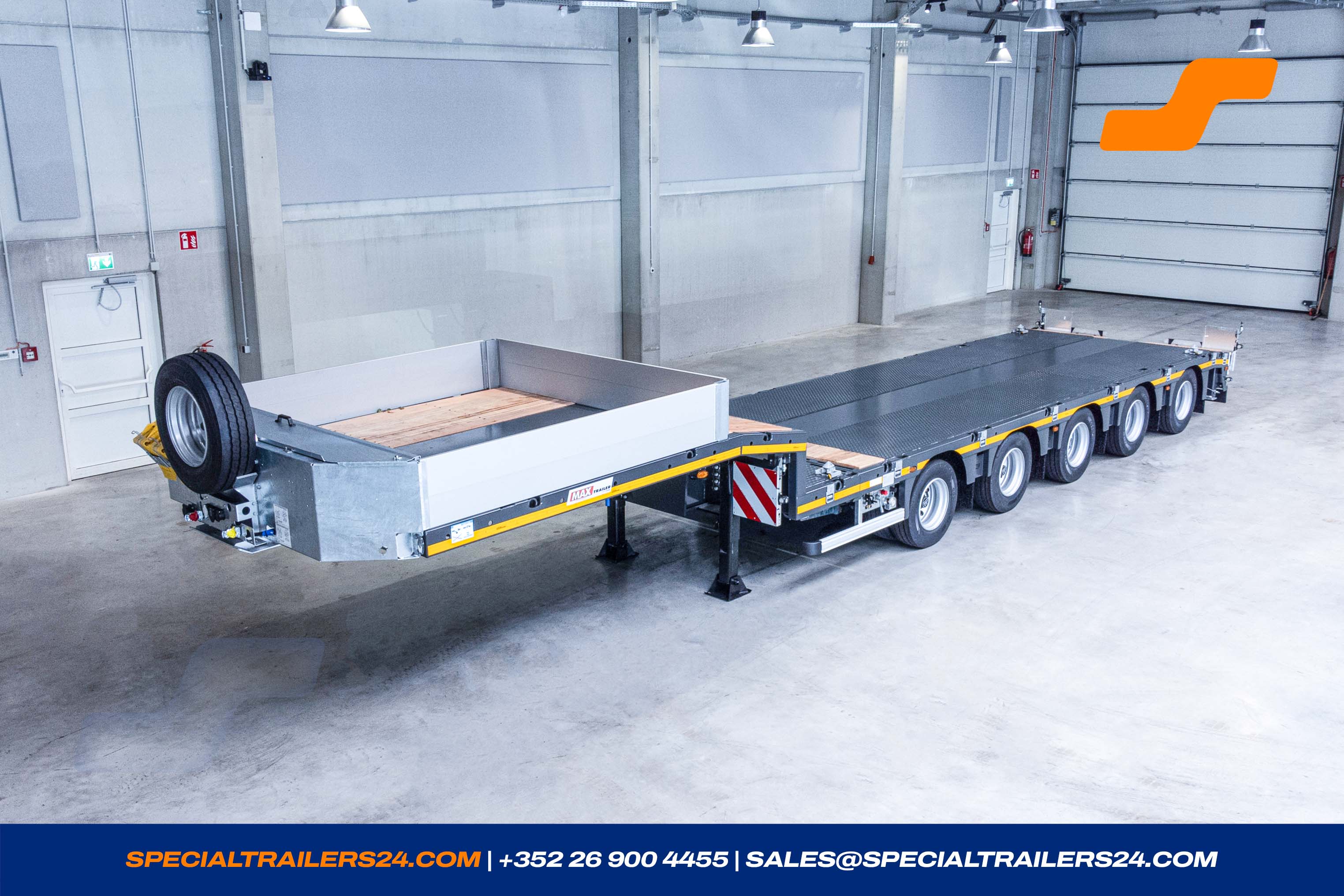 Low loader MAX Trailer MAX100 Vehicle for sale