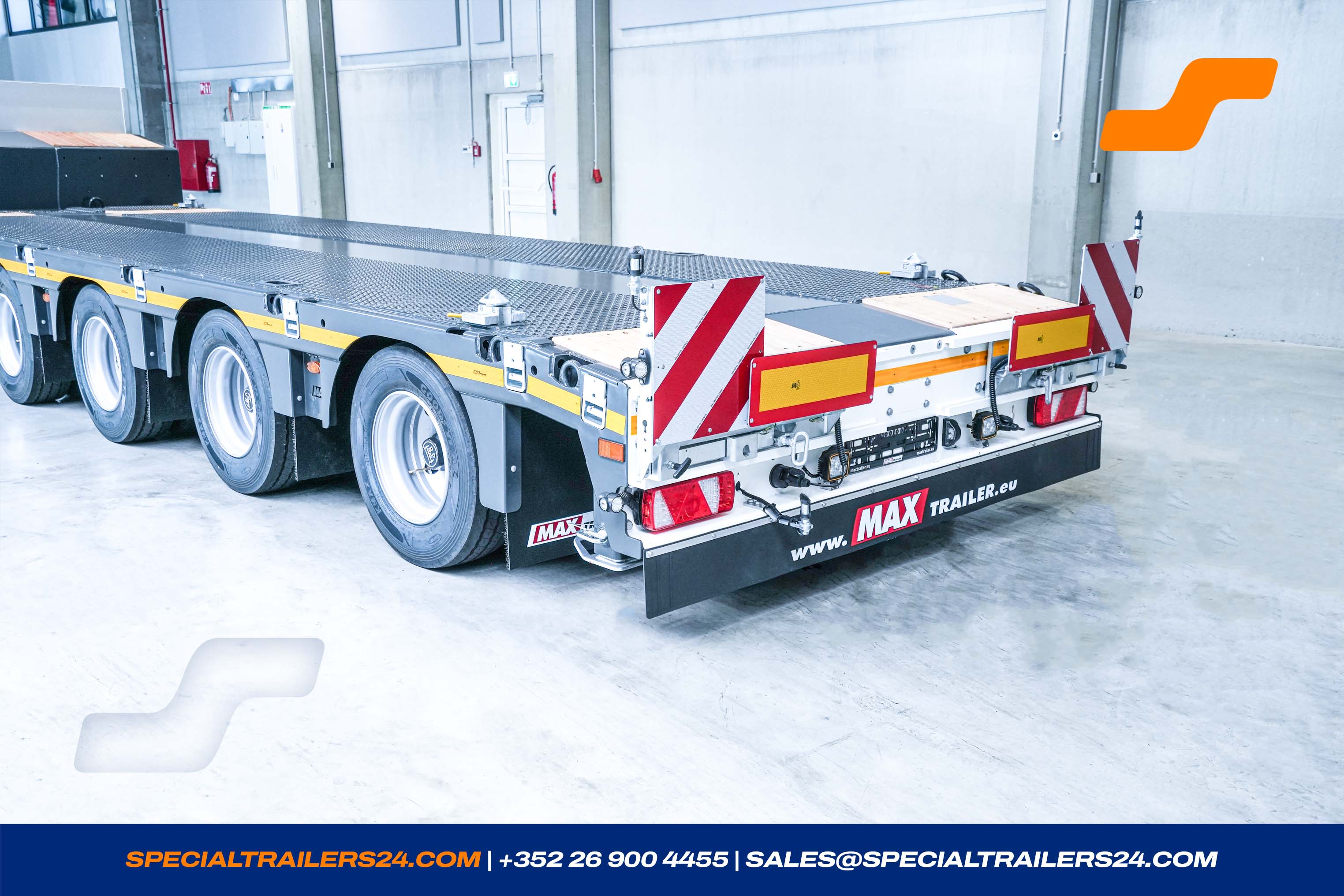 Low loader MAX Trailer MAX100 Vehicle for sale