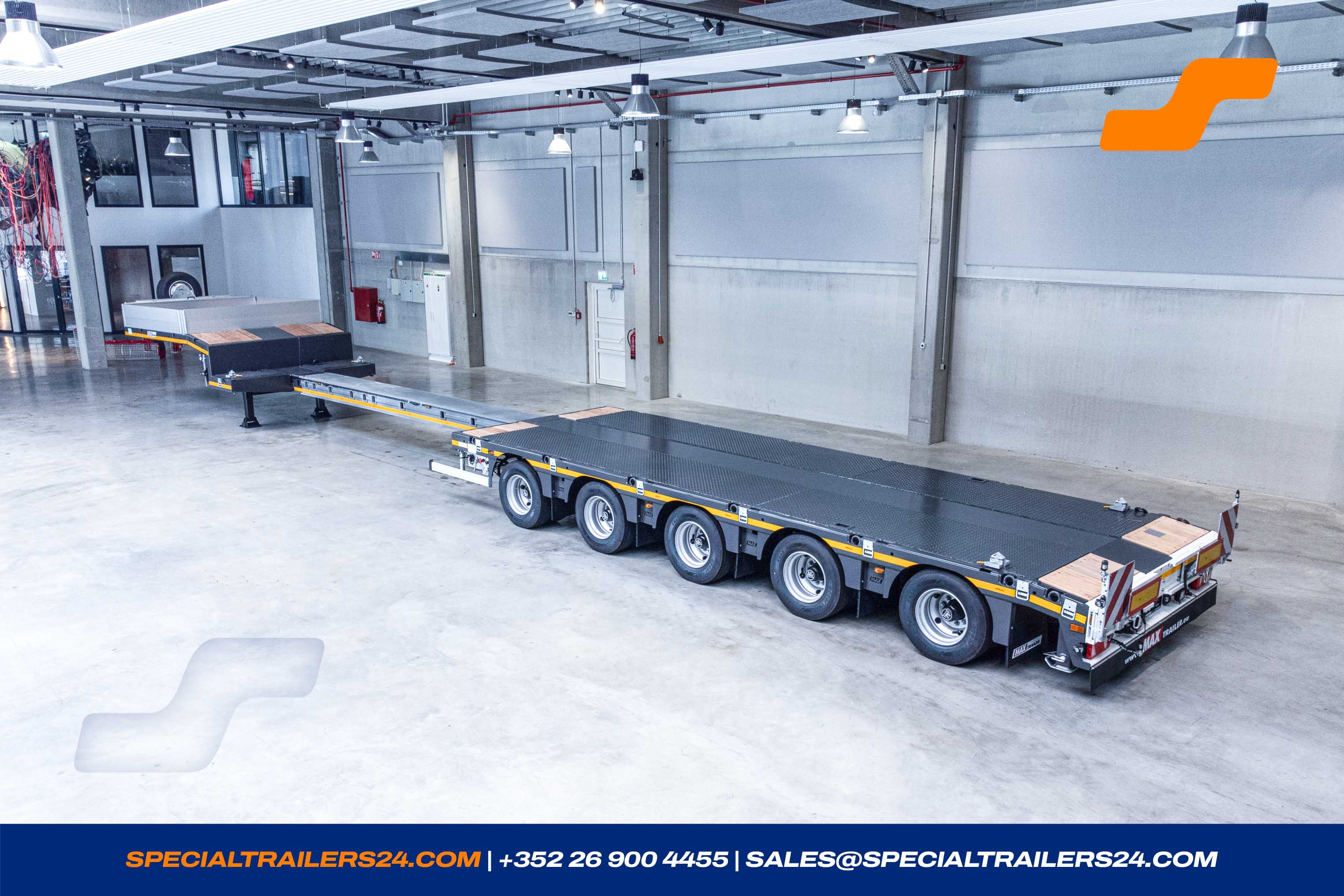 Low loader MAX Trailer MAX100 Vehicle for sale