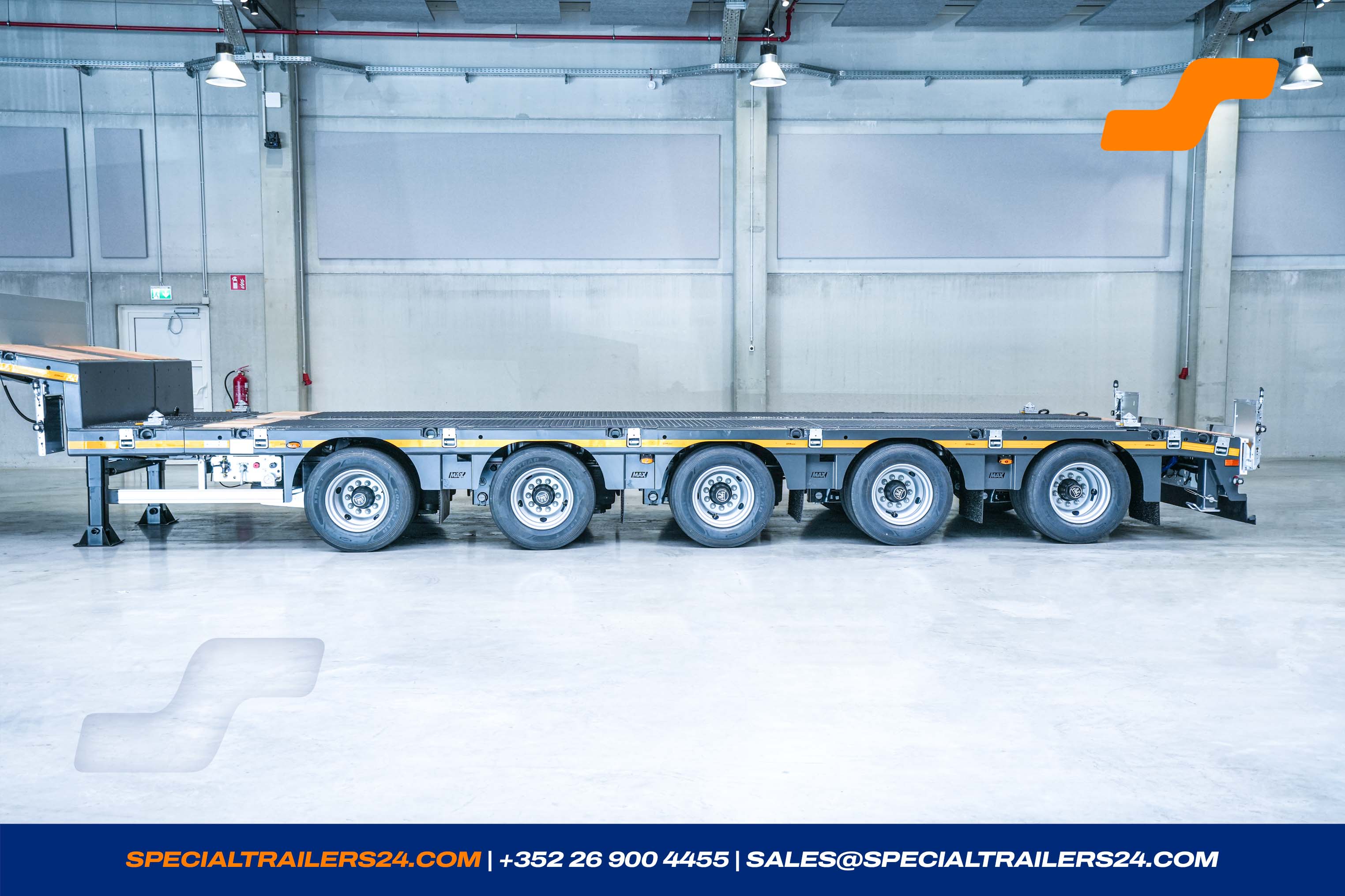 Low loader MAX Trailer MAX100 Vehicle for sale