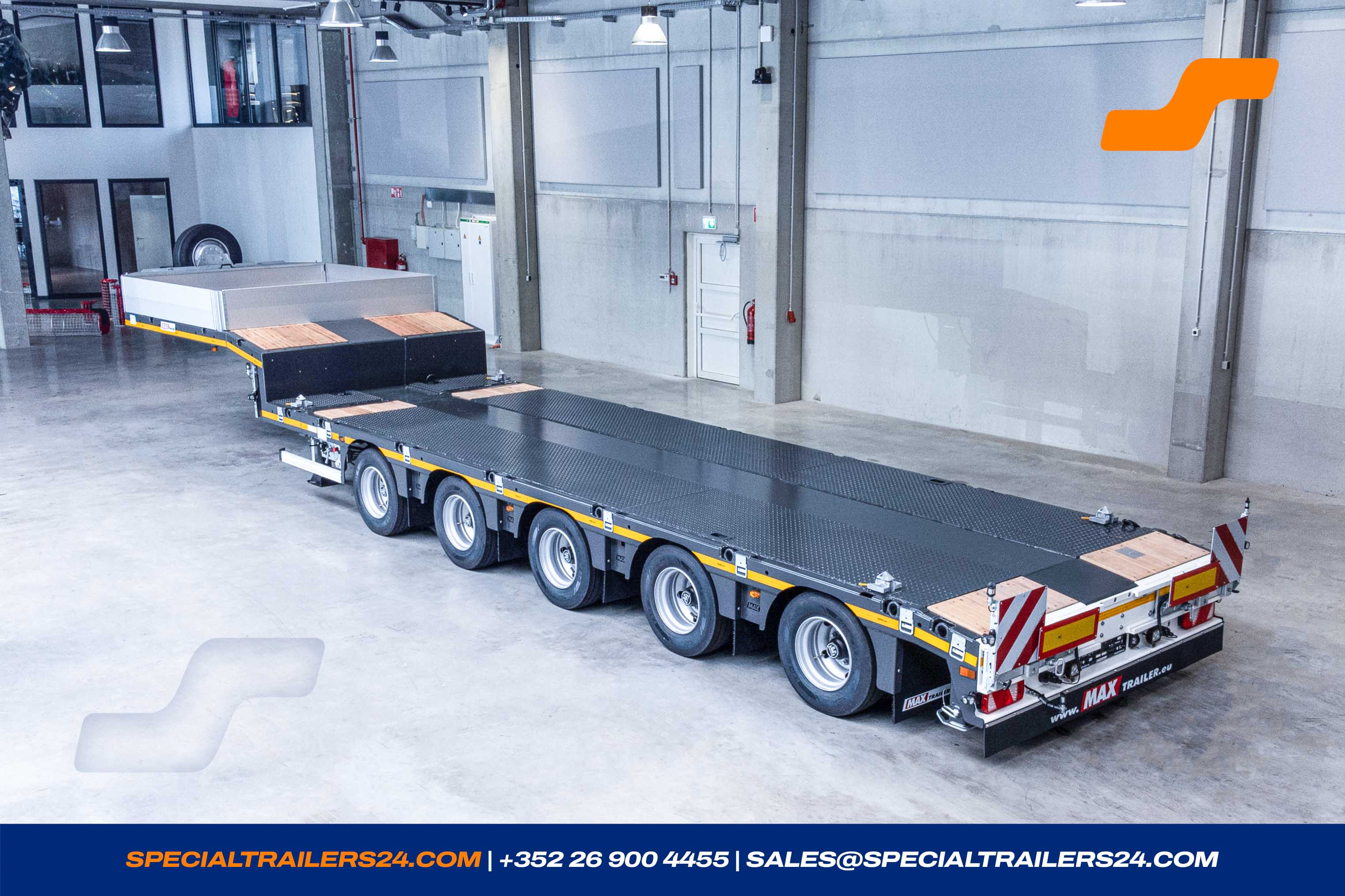 Low loader MAX Trailer MAX100 Vehicle for sale