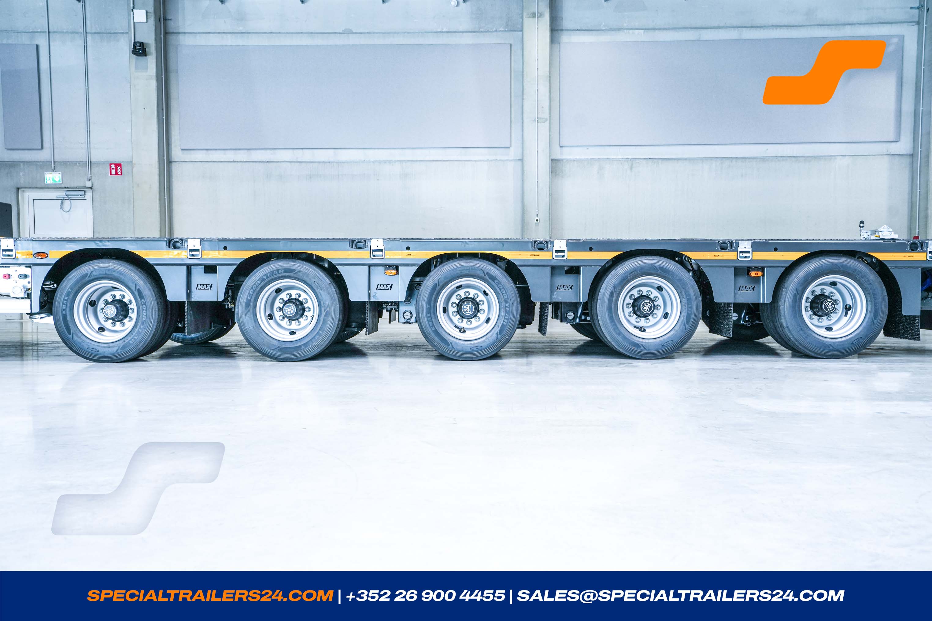 Low loader MAX Trailer MAX100 Vehicle for sale