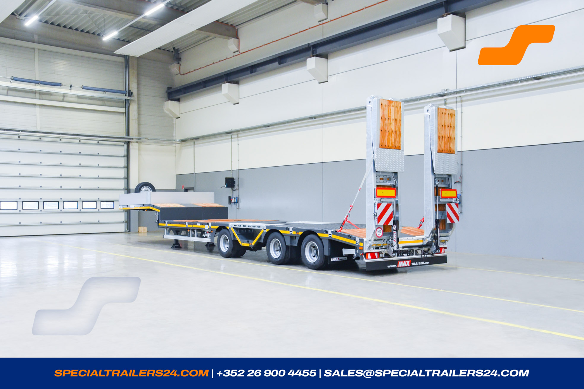 Low loader MAX Trailer MAX100 Vehicle for sale