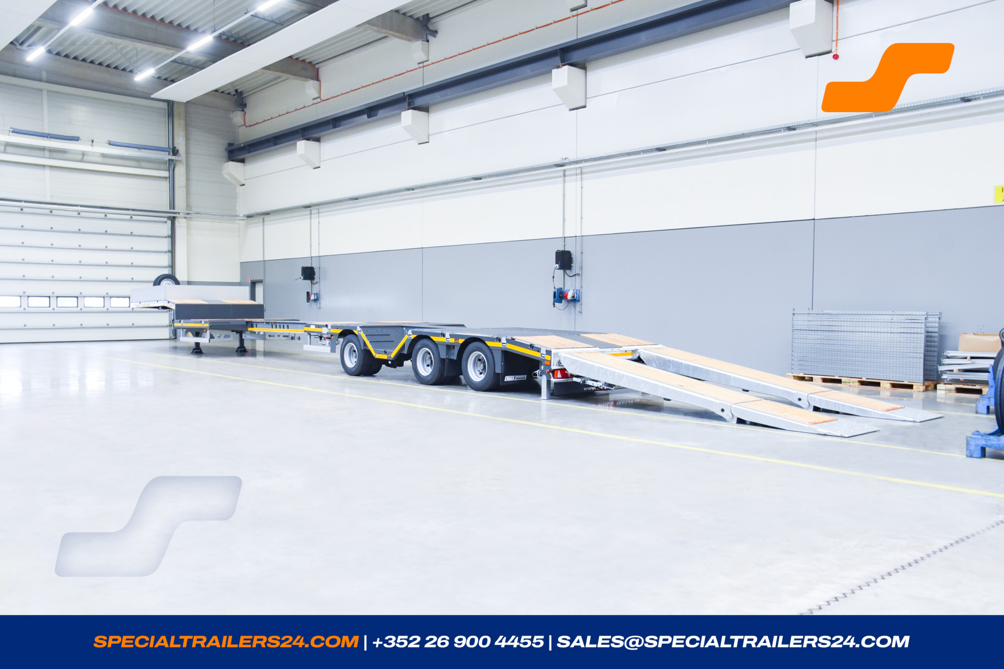 Low loader MAX Trailer MAX100 Vehicle for sale