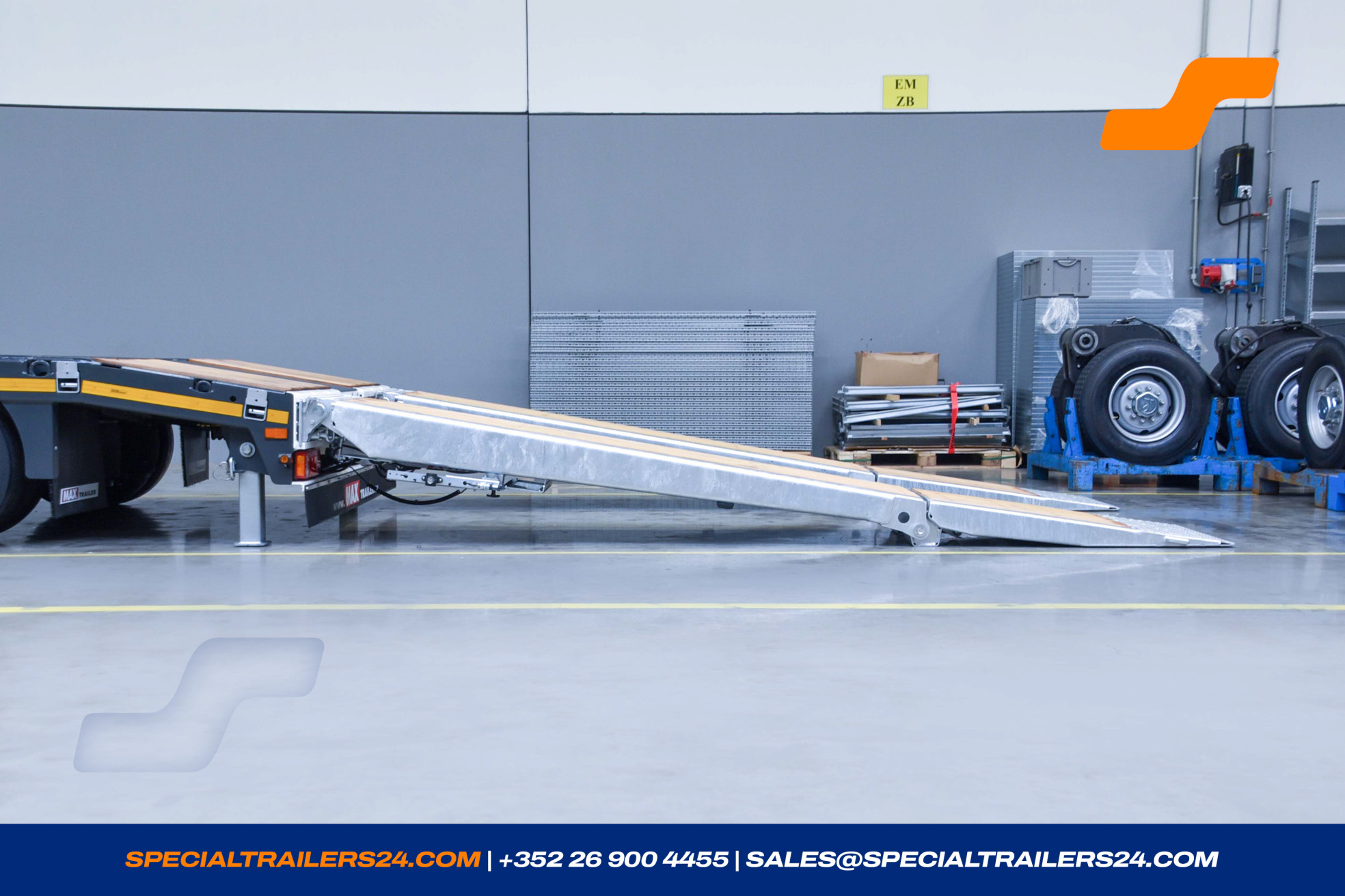 Low loader MAX Trailer MAX100 Vehicle for sale