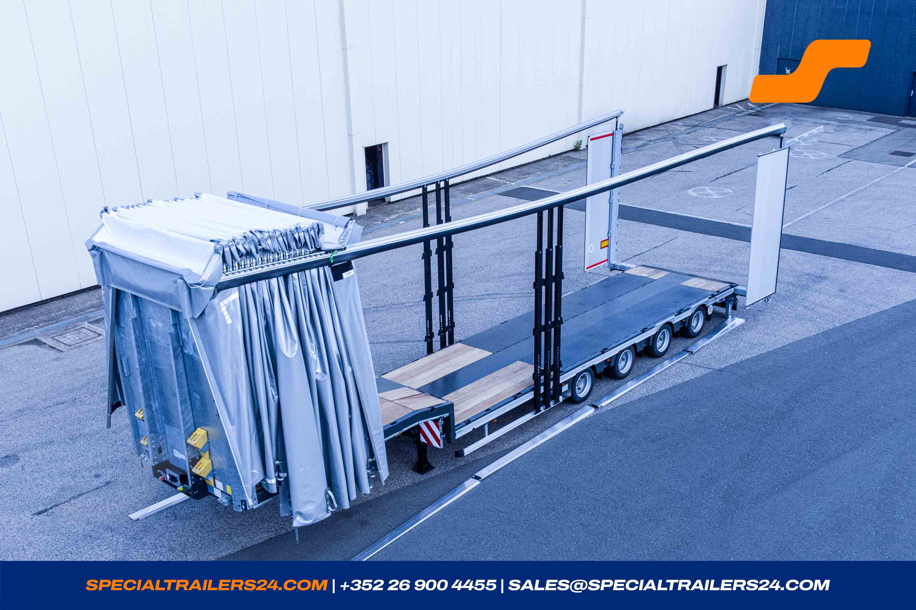 Low loader MAX Trailer MAX100 Vehicle for sale