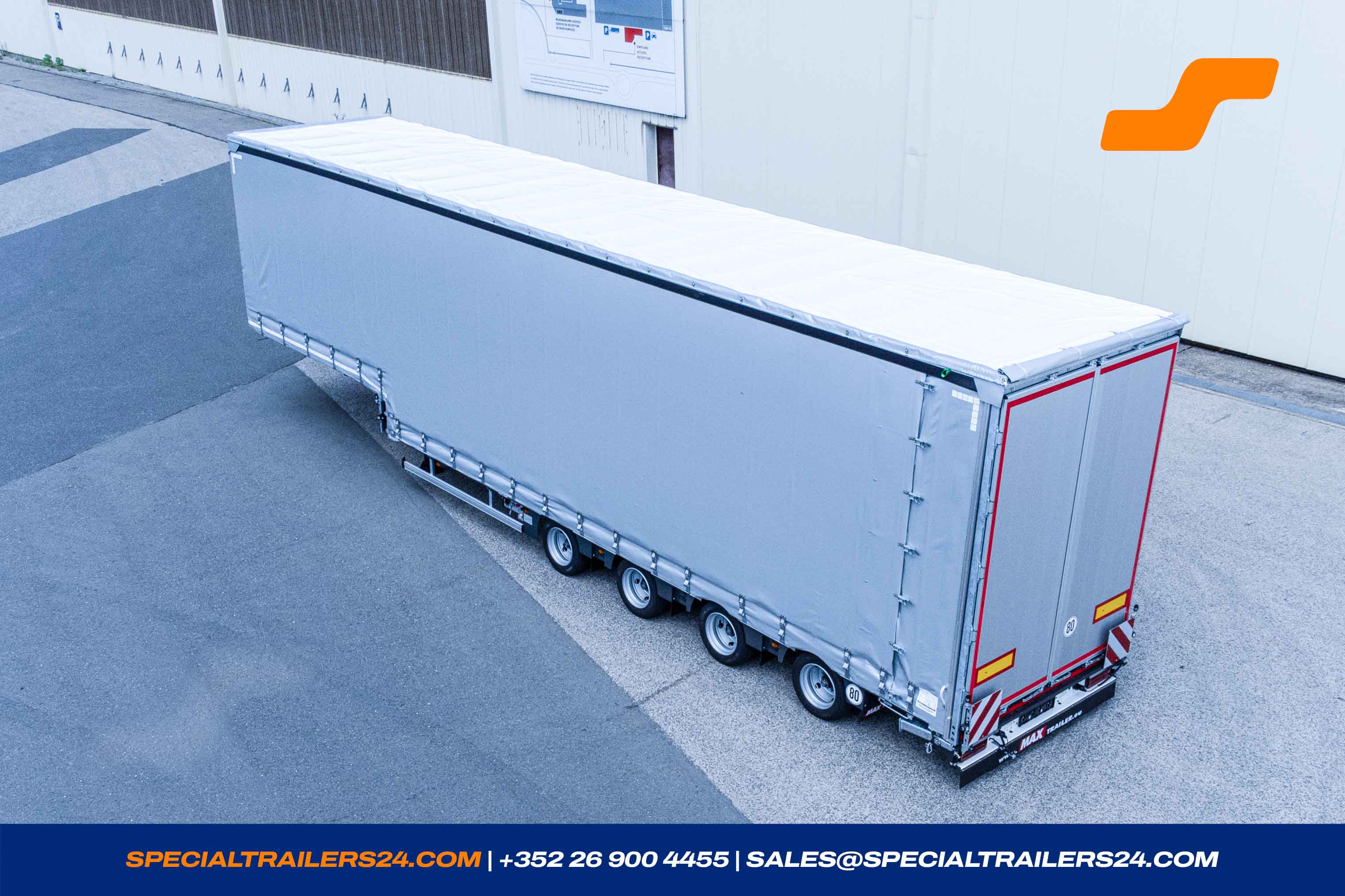 Low loader MAX Trailer MAX100 Vehicle for sale