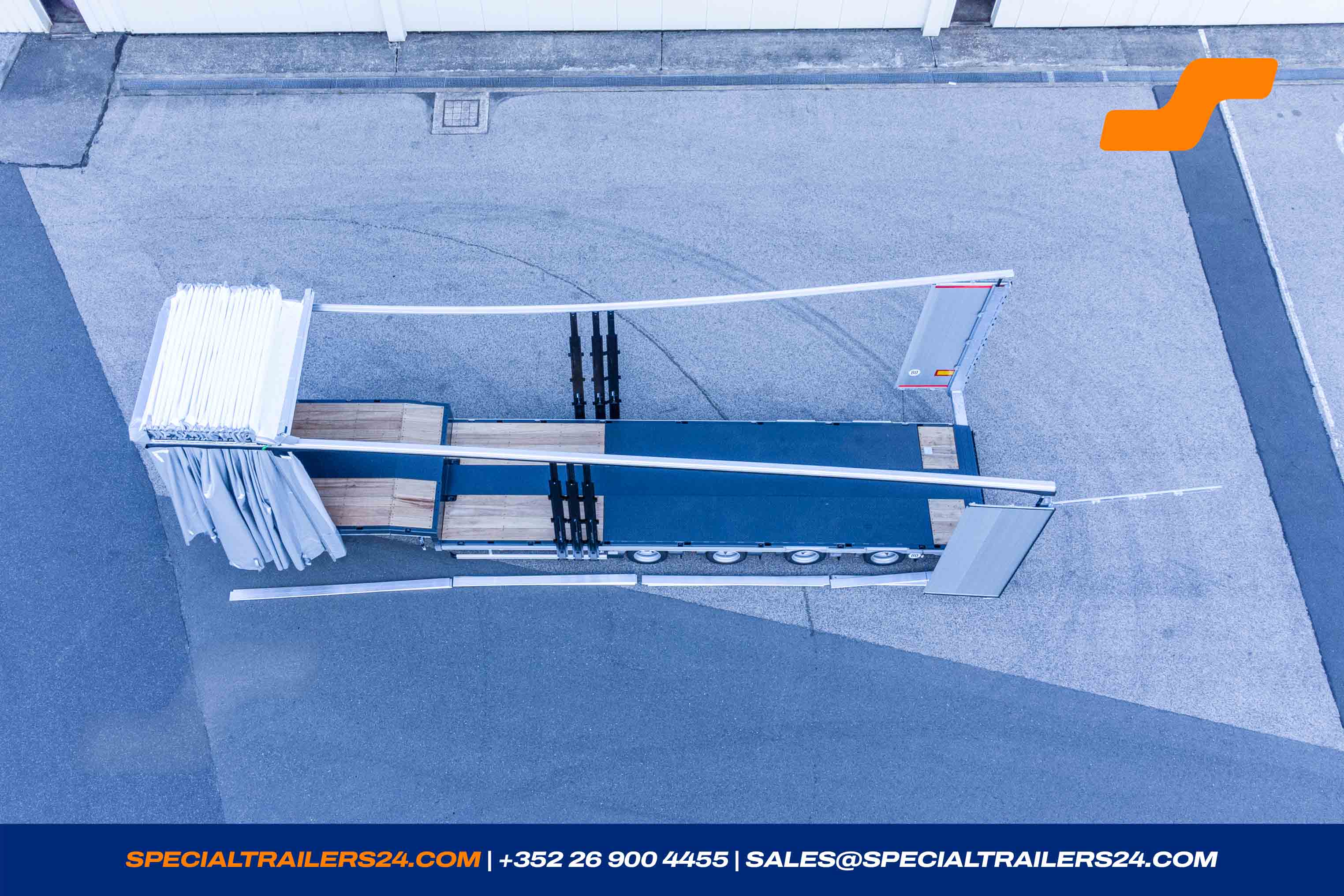 Low loader MAX Trailer MAX100 Vehicle for sale