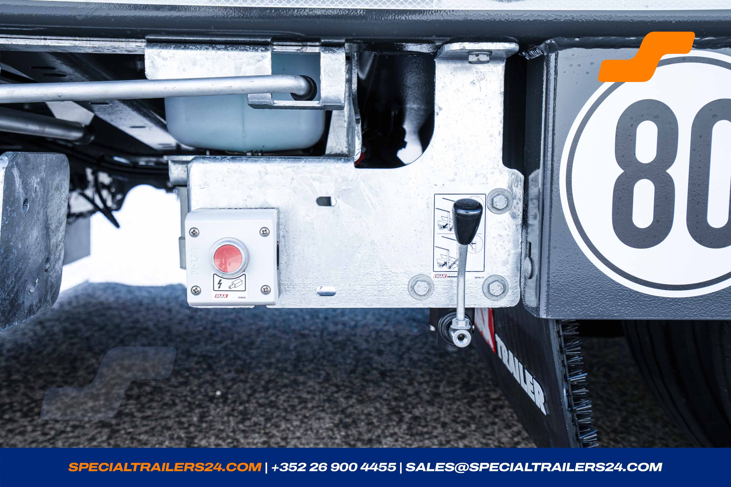 Low loader MAX Trailer MAX100 Vehicle for sale