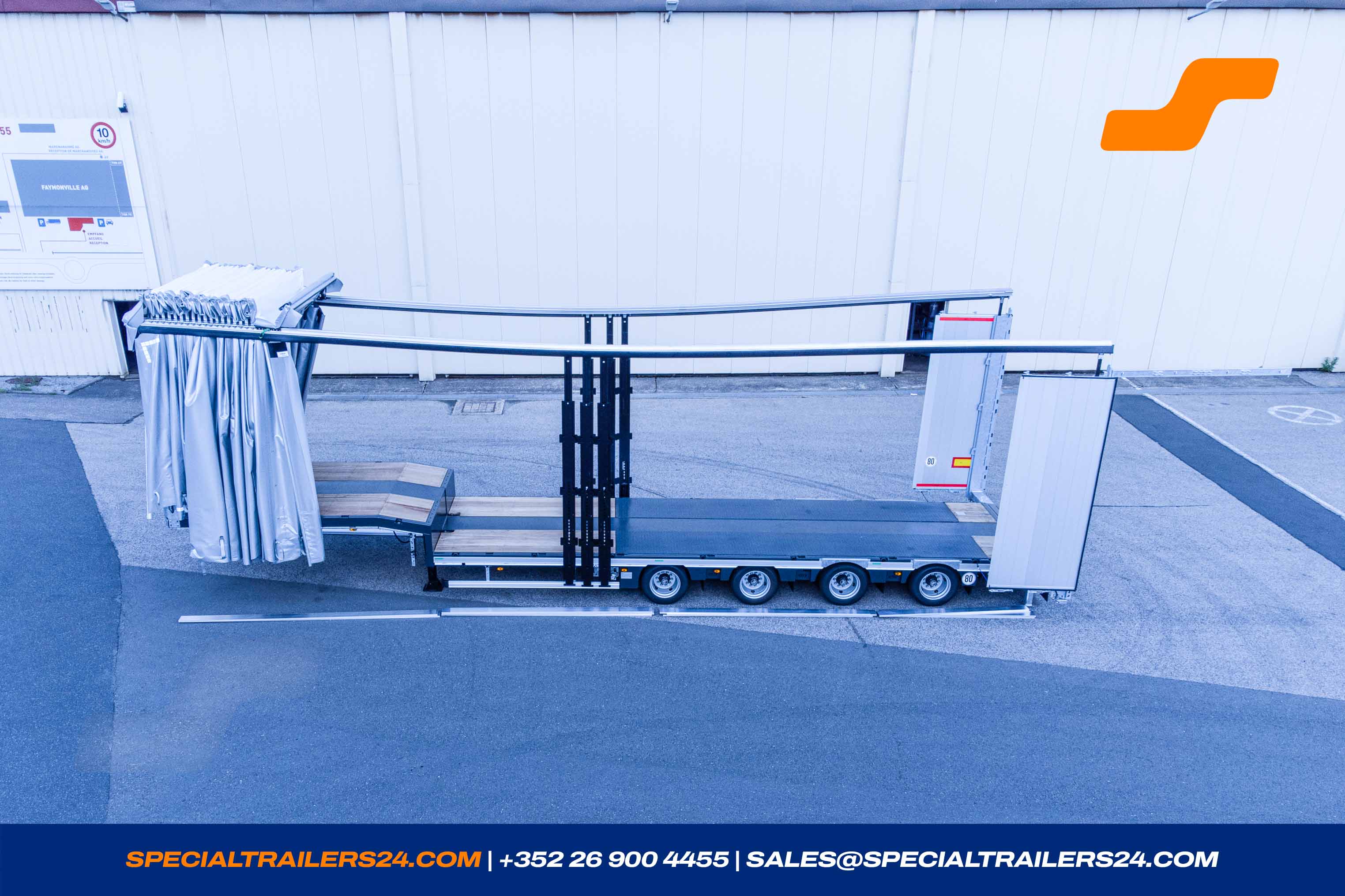 Low loader MAX Trailer MAX100 Vehicle for sale