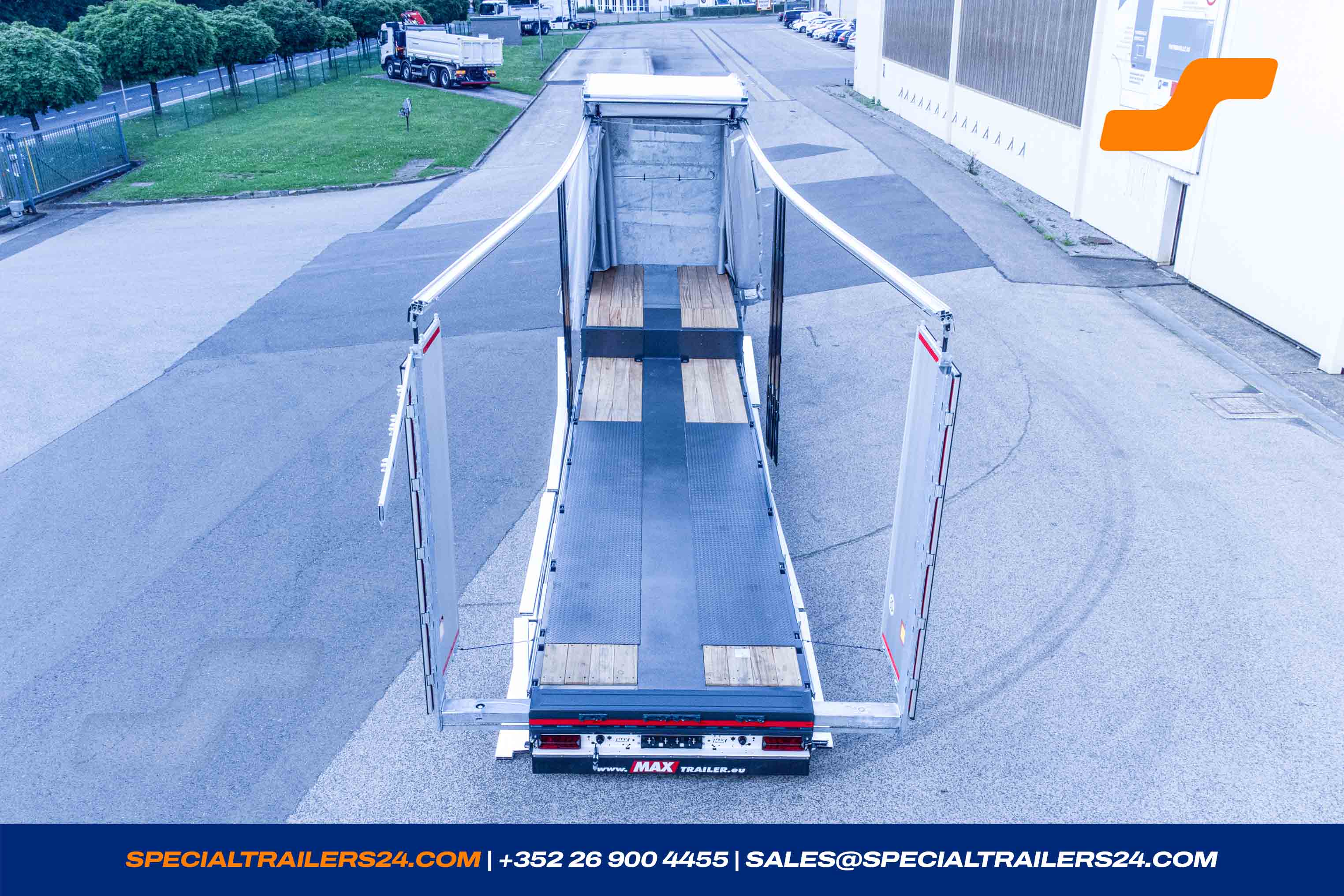 Low loader MAX Trailer MAX100 Vehicle for sale