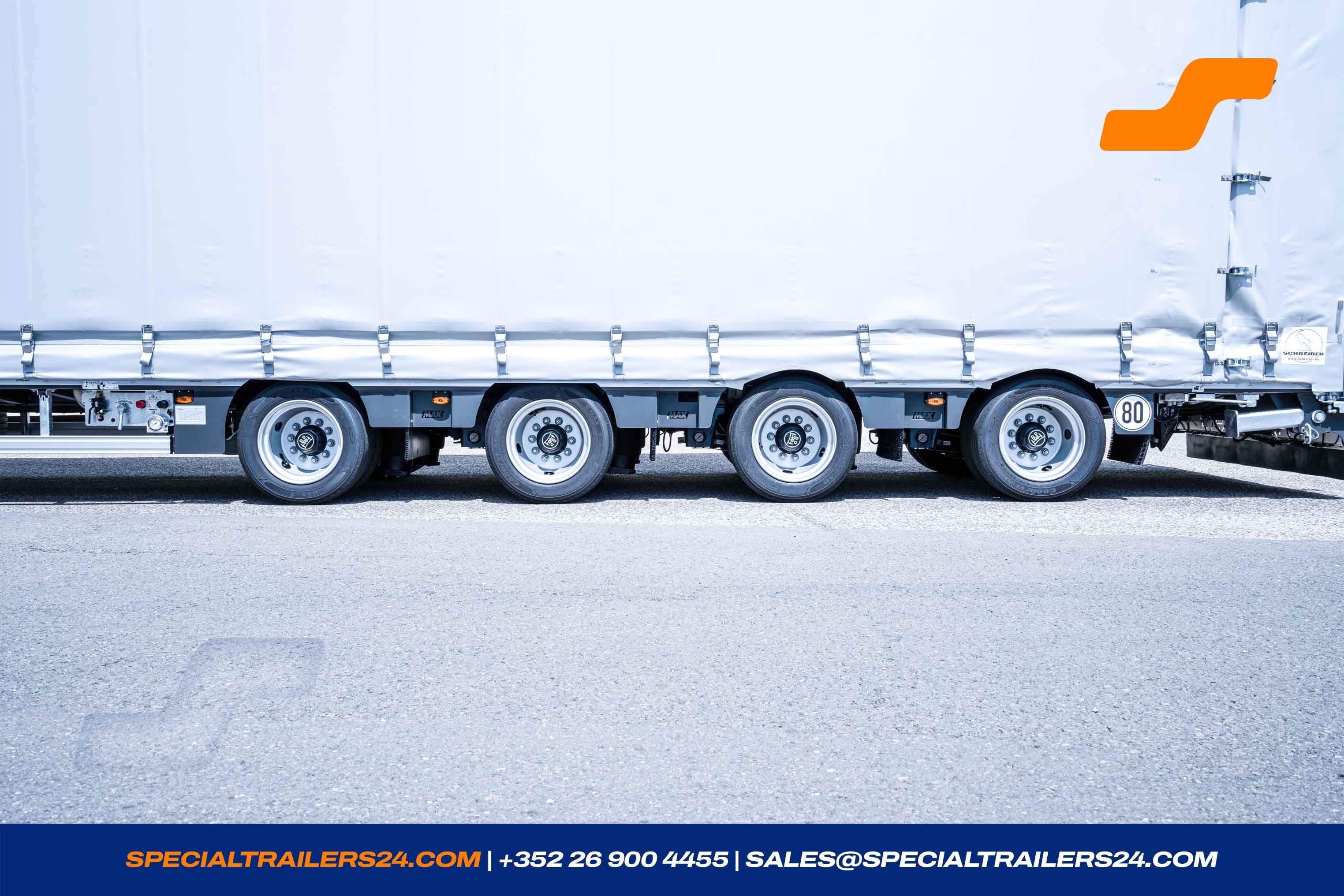 Low loader MAX Trailer MAX100 Vehicle for sale