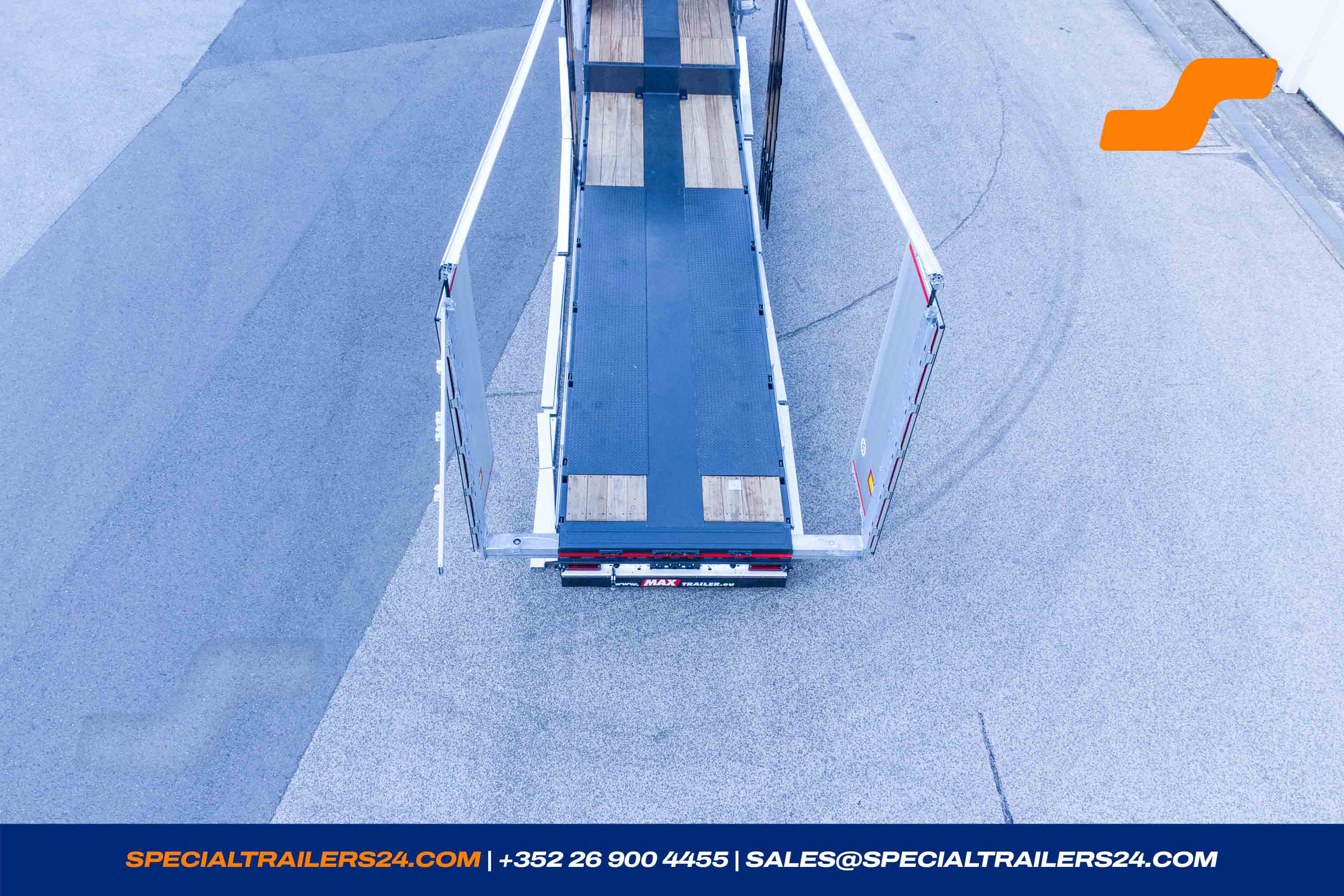 Low loader MAX Trailer MAX100 Vehicle for sale